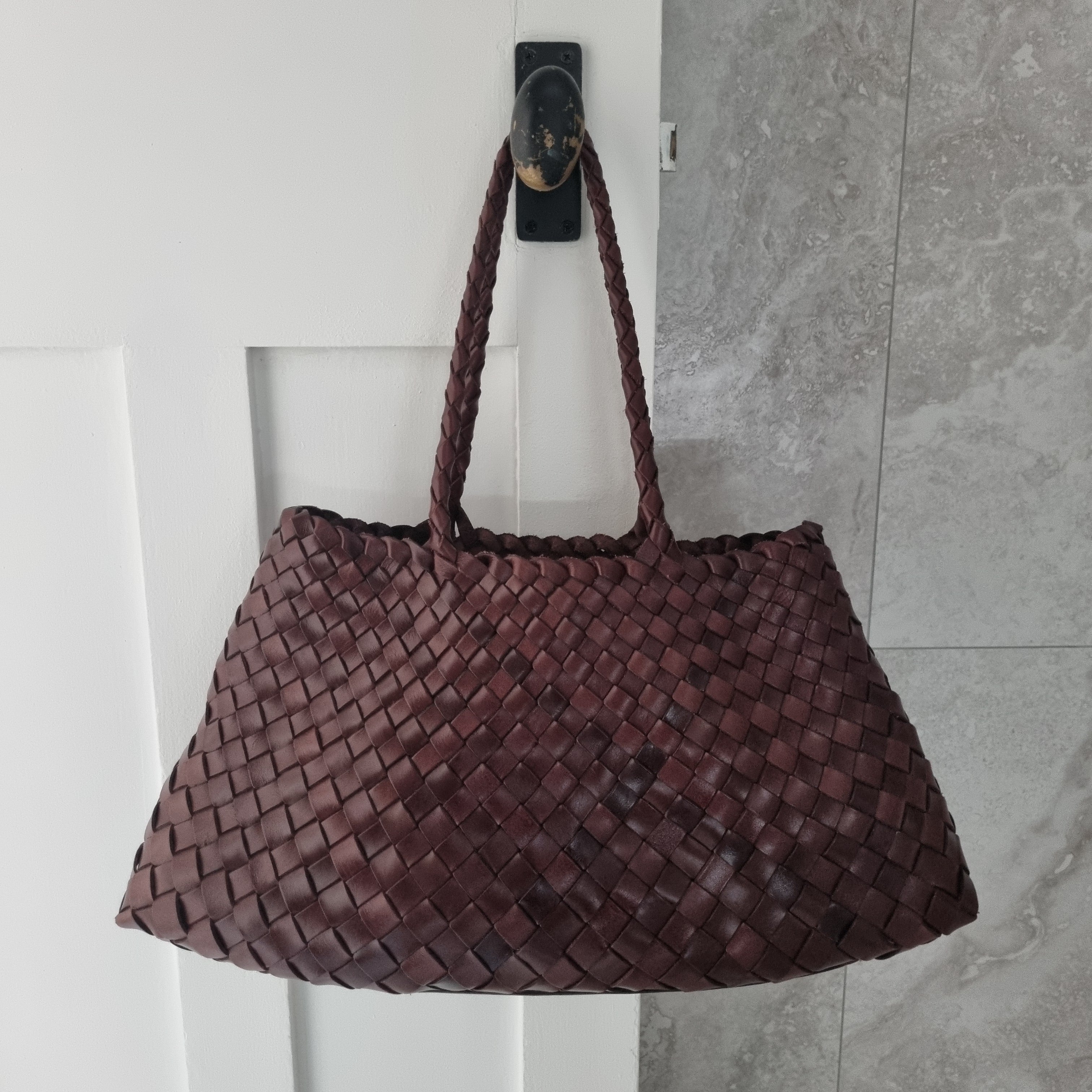 Handmade Woven Leather Tote Bag - Premium Style By Fayecraftstudio
– Fayecreations