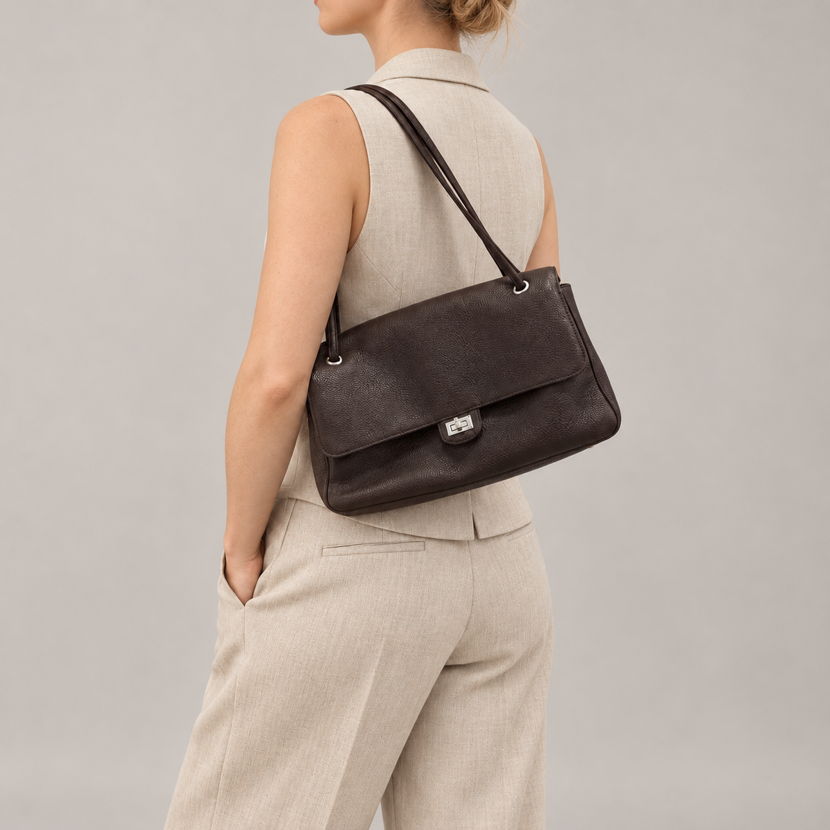 Eleanor Small Size Leather Shoulder Bag