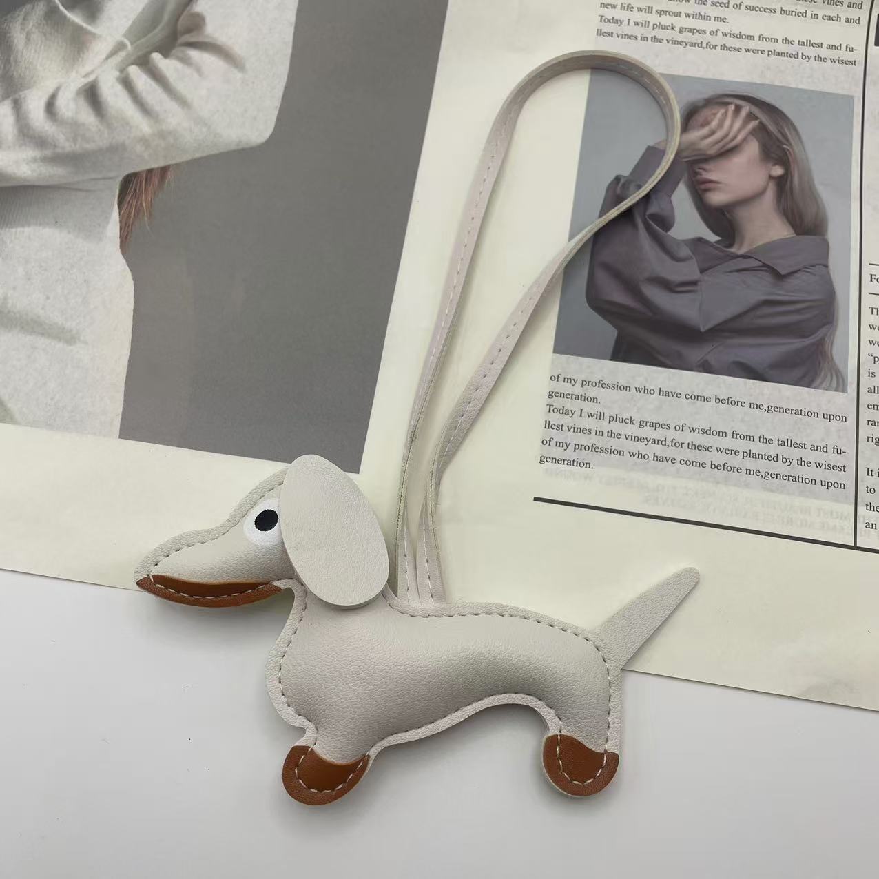 Dachshund Dog Bag Charm