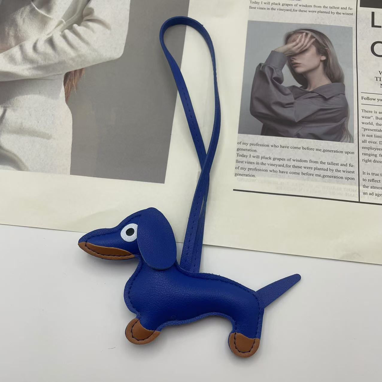 Dachshund Dog Bag Charm