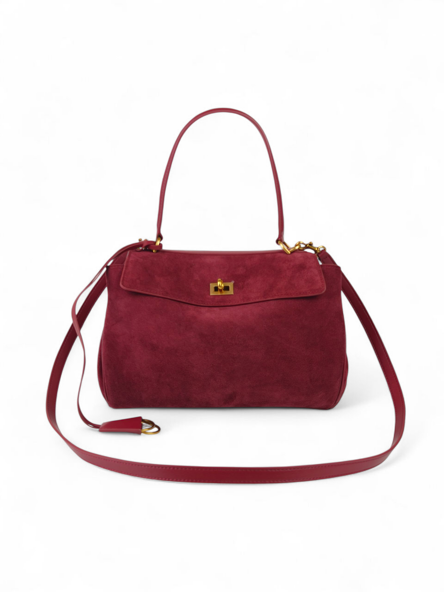 Harper Shoulder Bag Small Suede