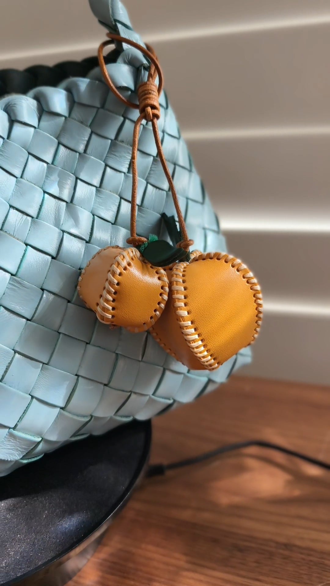 Apple Handmade Bag Charm