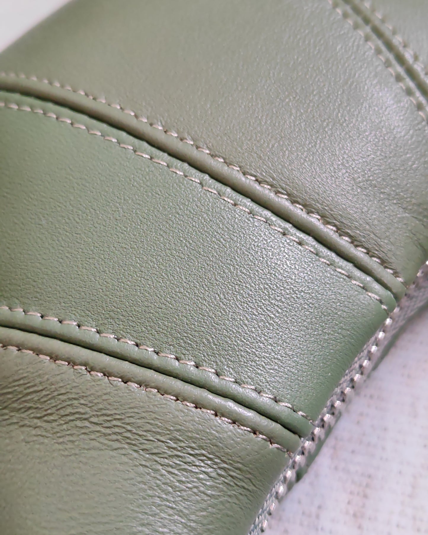 Sheepskin Mini Crescent Coin Purse/Lipstick Pouch