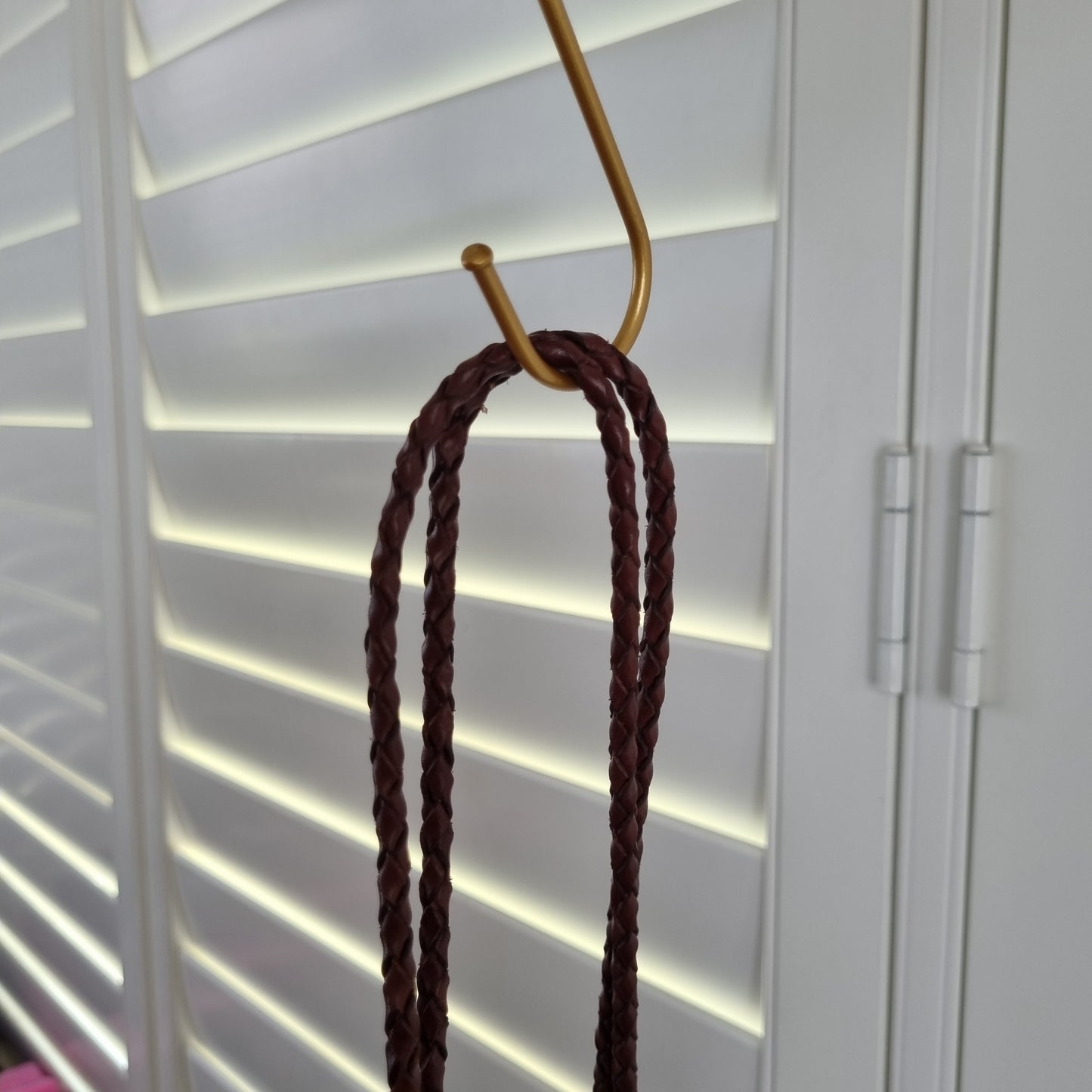 Serena - Handmade retro leather woven top layer cowhide crossbody bucket bag