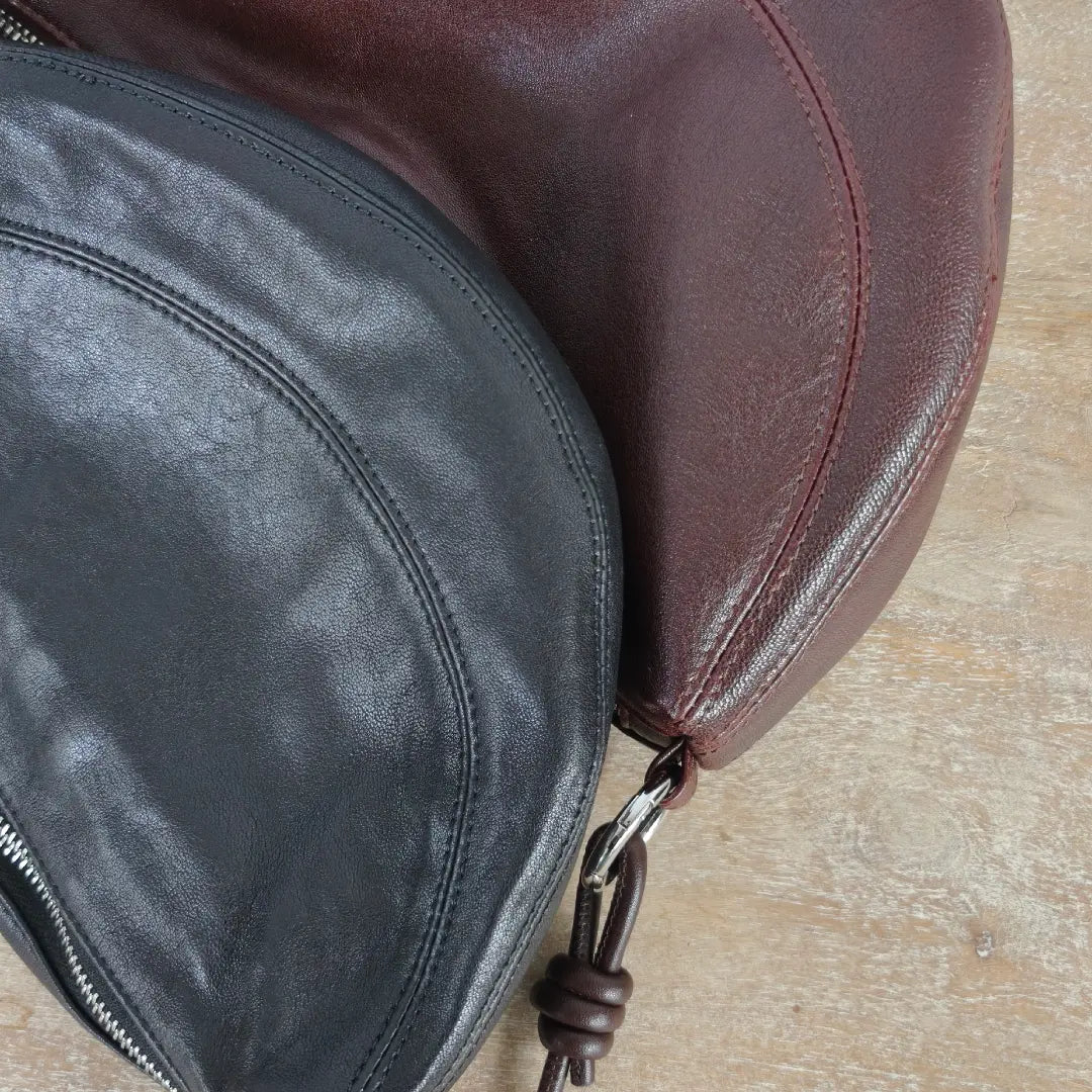 Solara - Genuine Leather Crescent Saddle Bag – Women's Crossbody Shoulder Bag