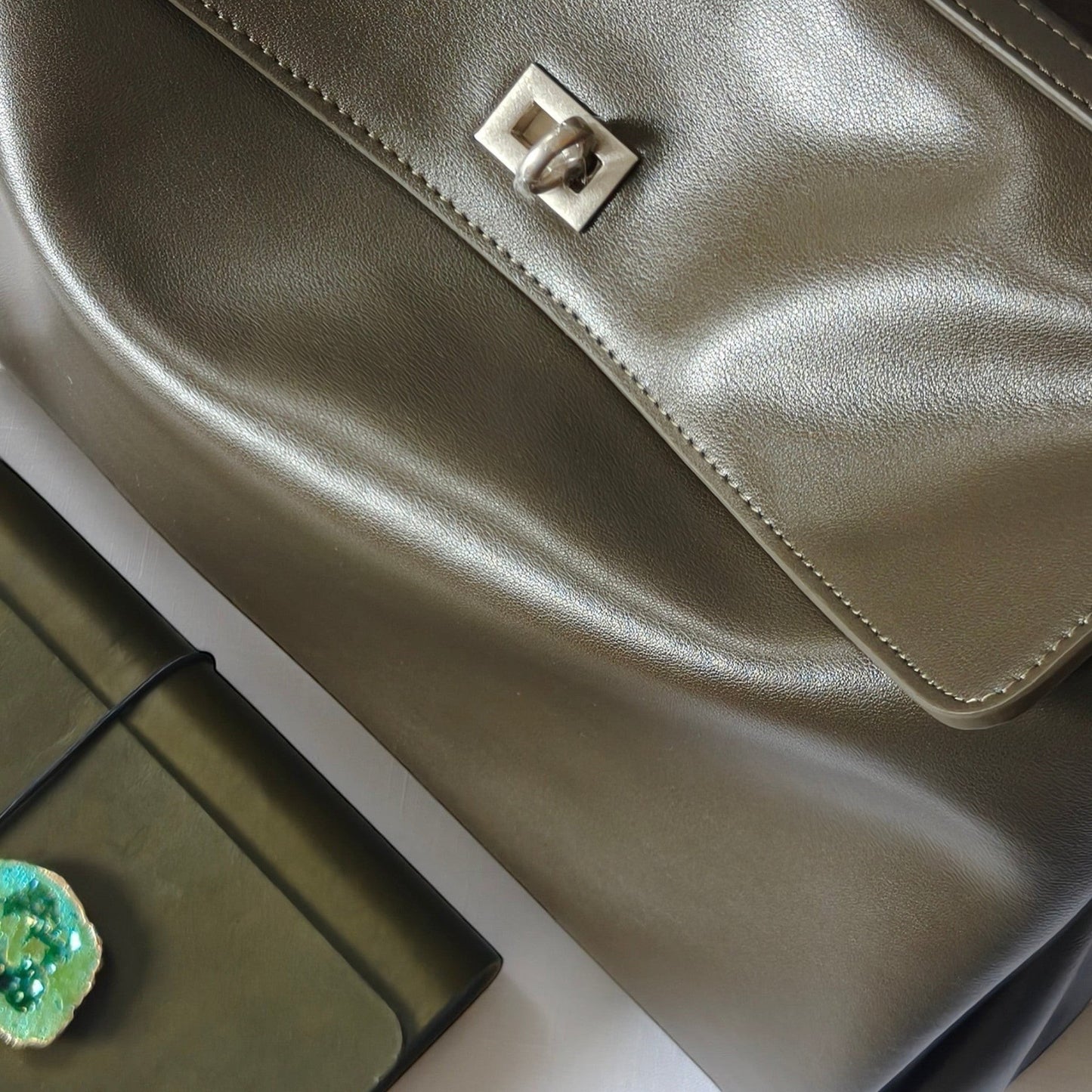 Harper Large Size Leather Shoulder Bag