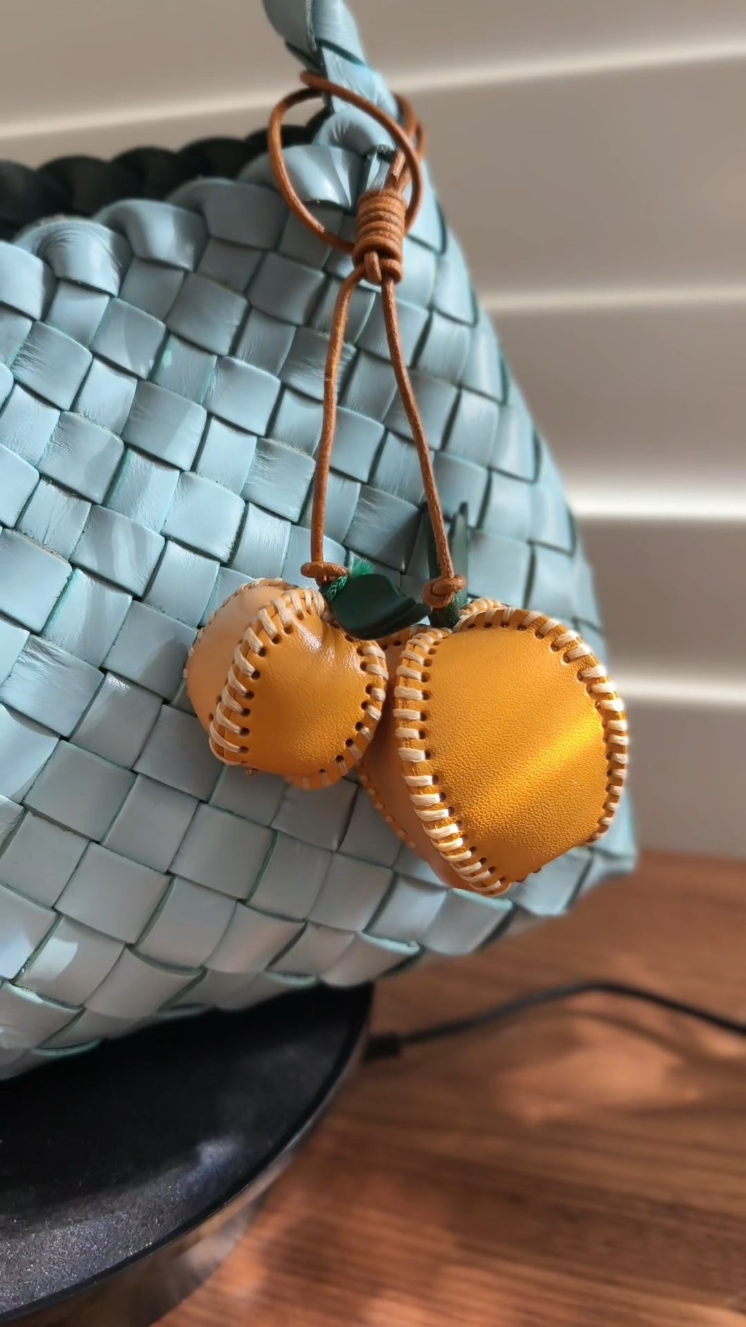 Apple Handmade Bag Charm