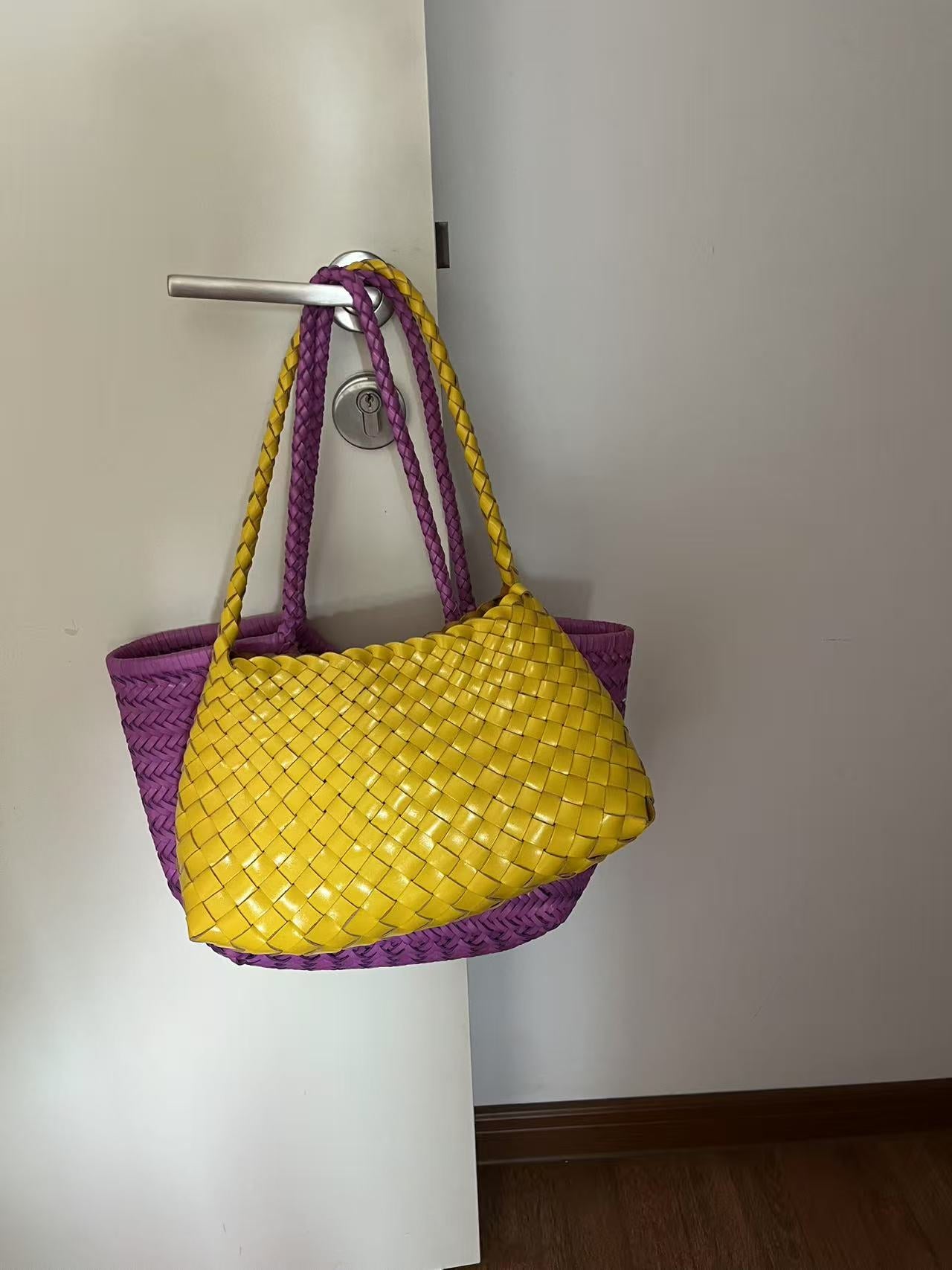 Emma - 2025 New Summer Colour Collection | Handmade Retro Cowhide Leather Shoulder Bag