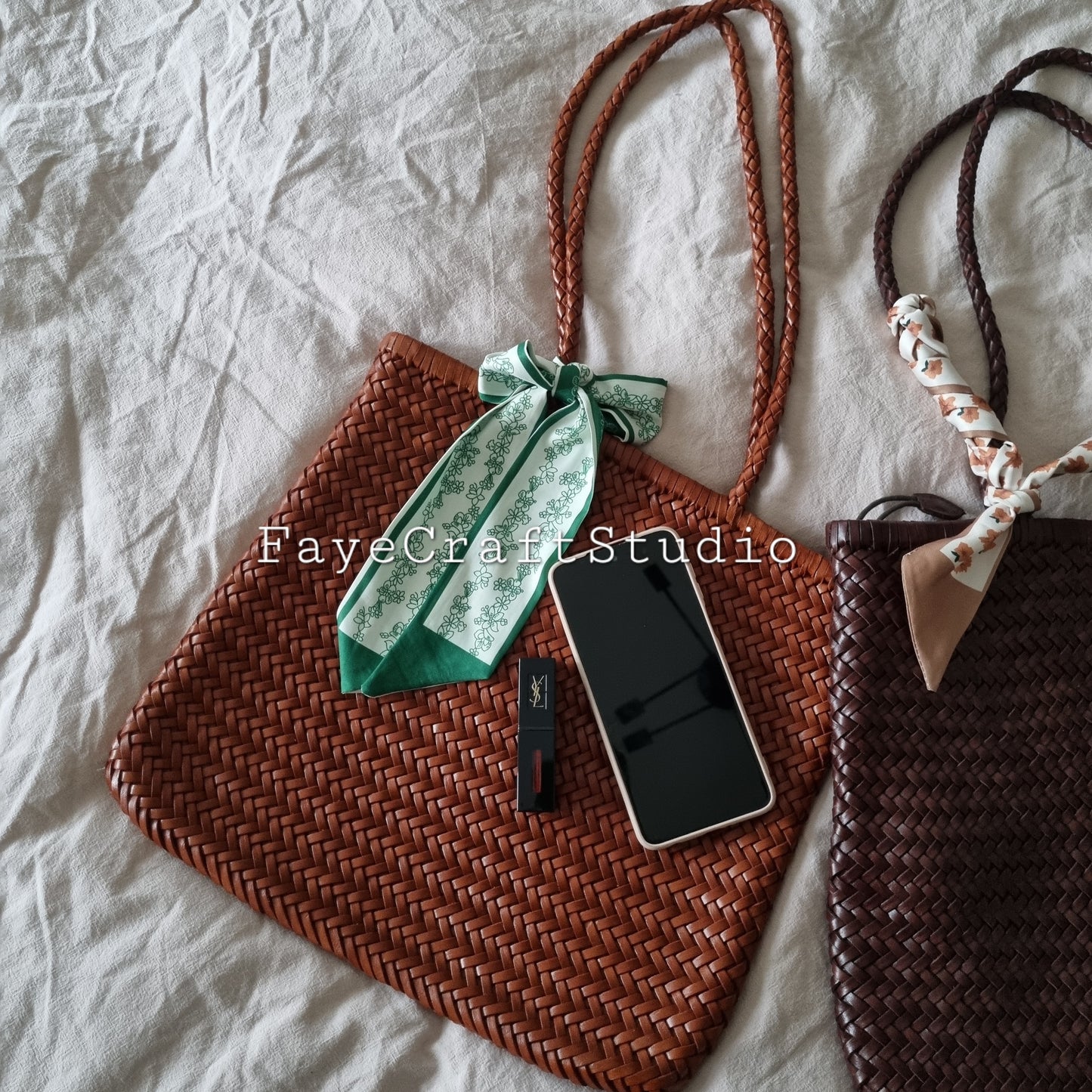 Lisa - Woven Shopper Tote