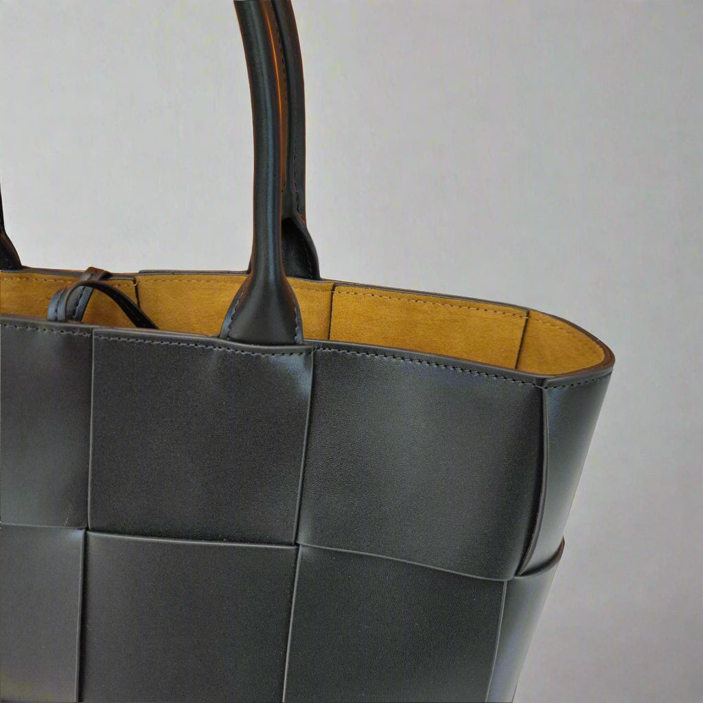 Nova - Midnight Woven Tote for Effortless Commuting