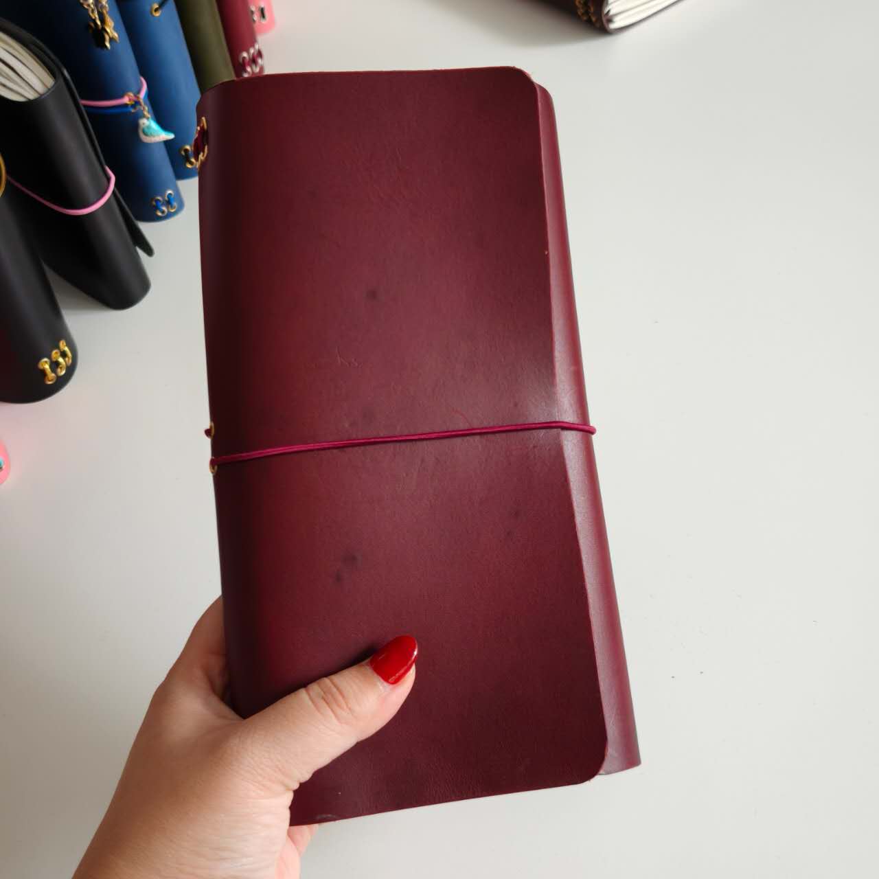 Flow — A5 Slim Leather Notebook Cover