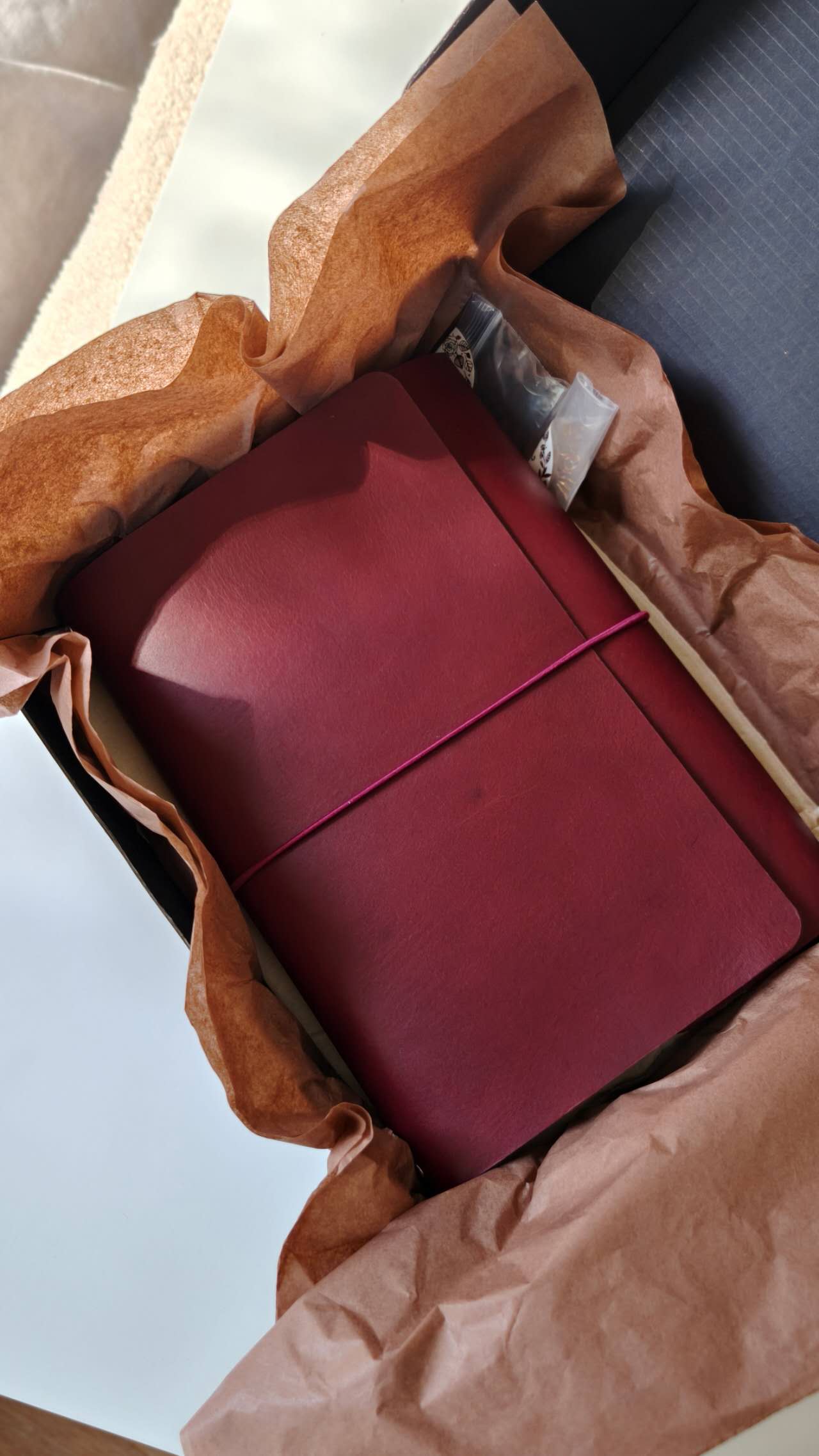 Redwood — A5 Leather Notebook Cover