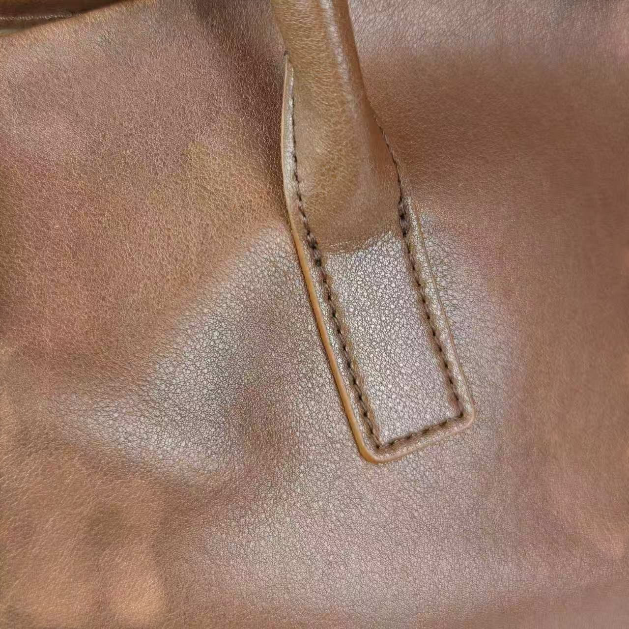 Sienna Leather Everyday Shoulder Tote