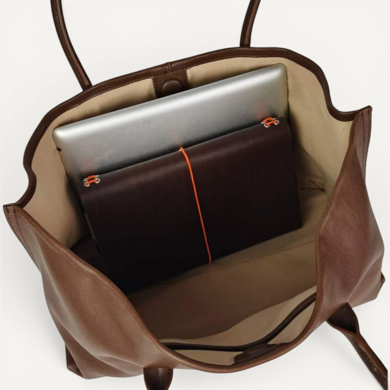 Sienna Leather Everyday Shoulder Tote