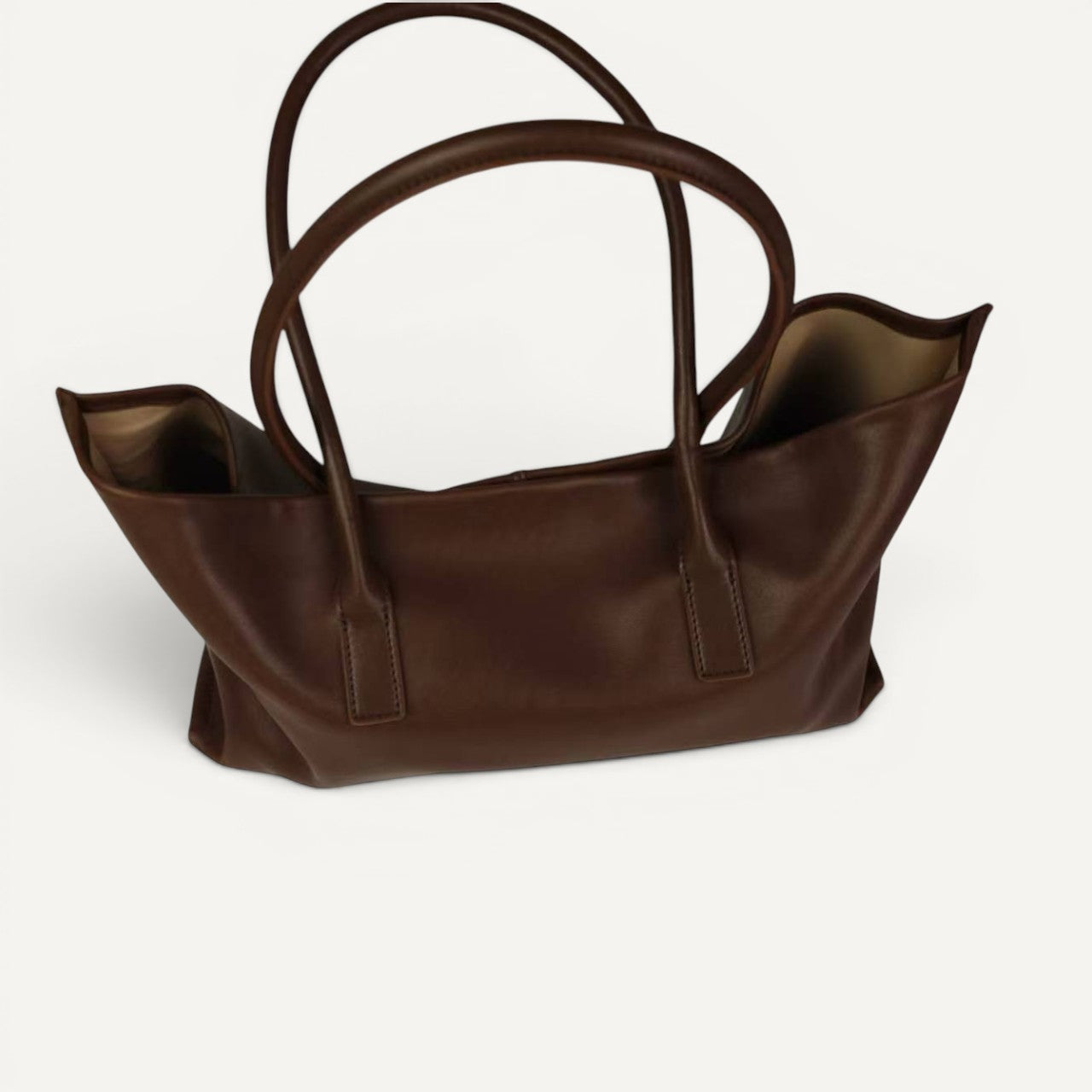 Sienna Leather Everyday Shoulder Tote