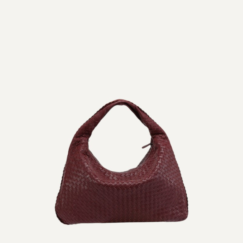 Jessie Woven Sheepskin Leather Bag
