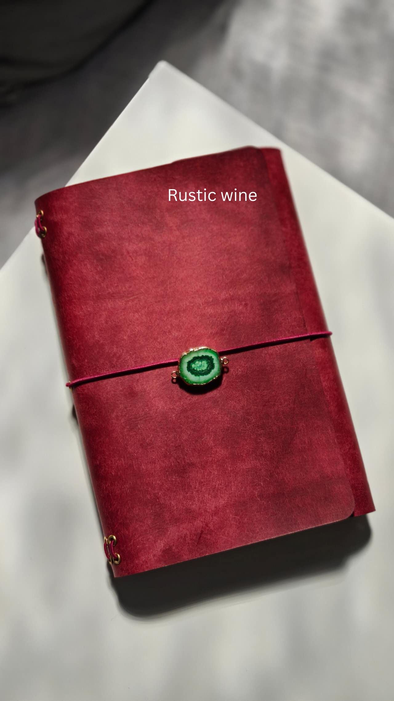 Redwood — A5 Leather Notebook Cover