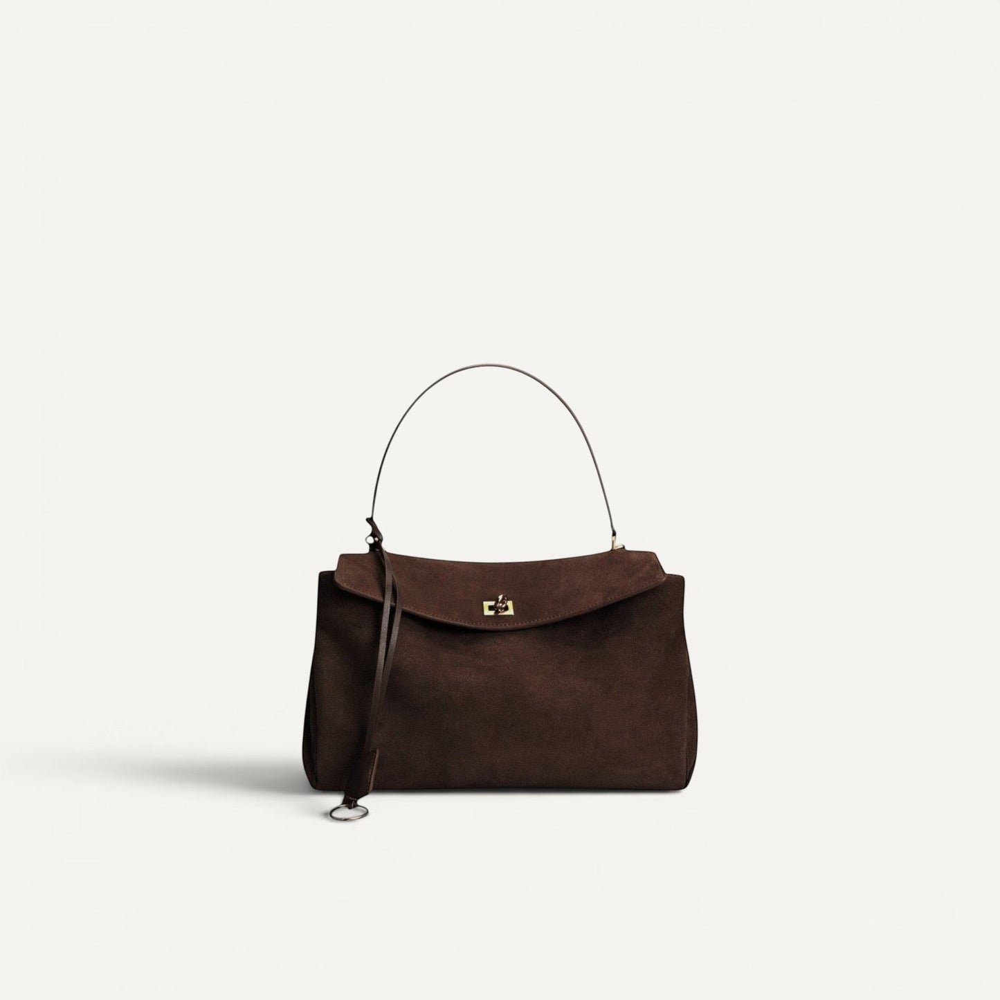 Harper Small Suede Leather Shoulder Bag