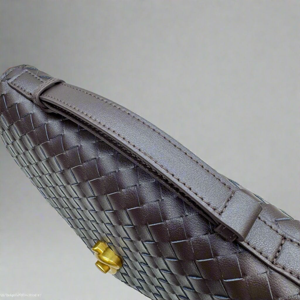 Friday - Crosswoven Leather Envelop Shoulder Bag – Dual Compartment