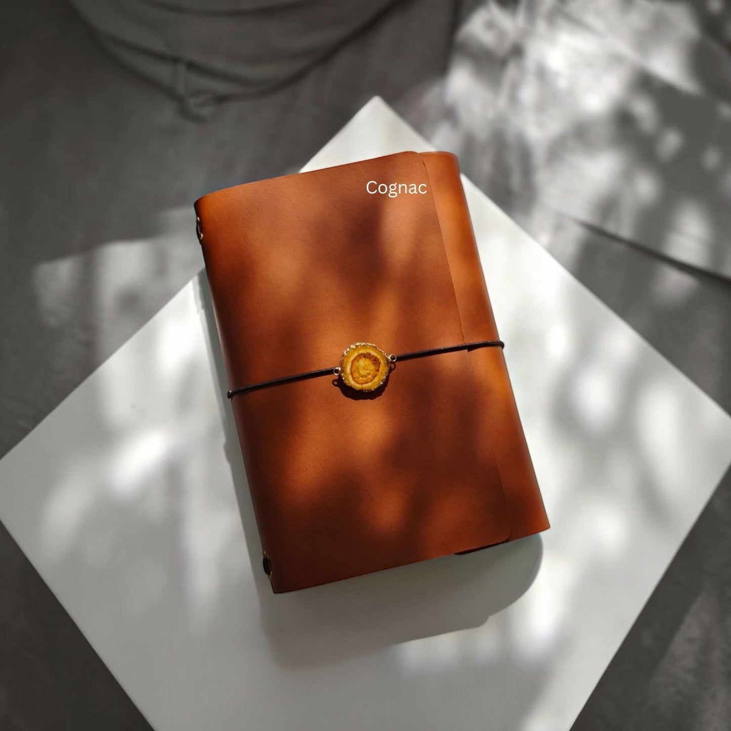 Flow A5 Slim Leather Notebook Cover