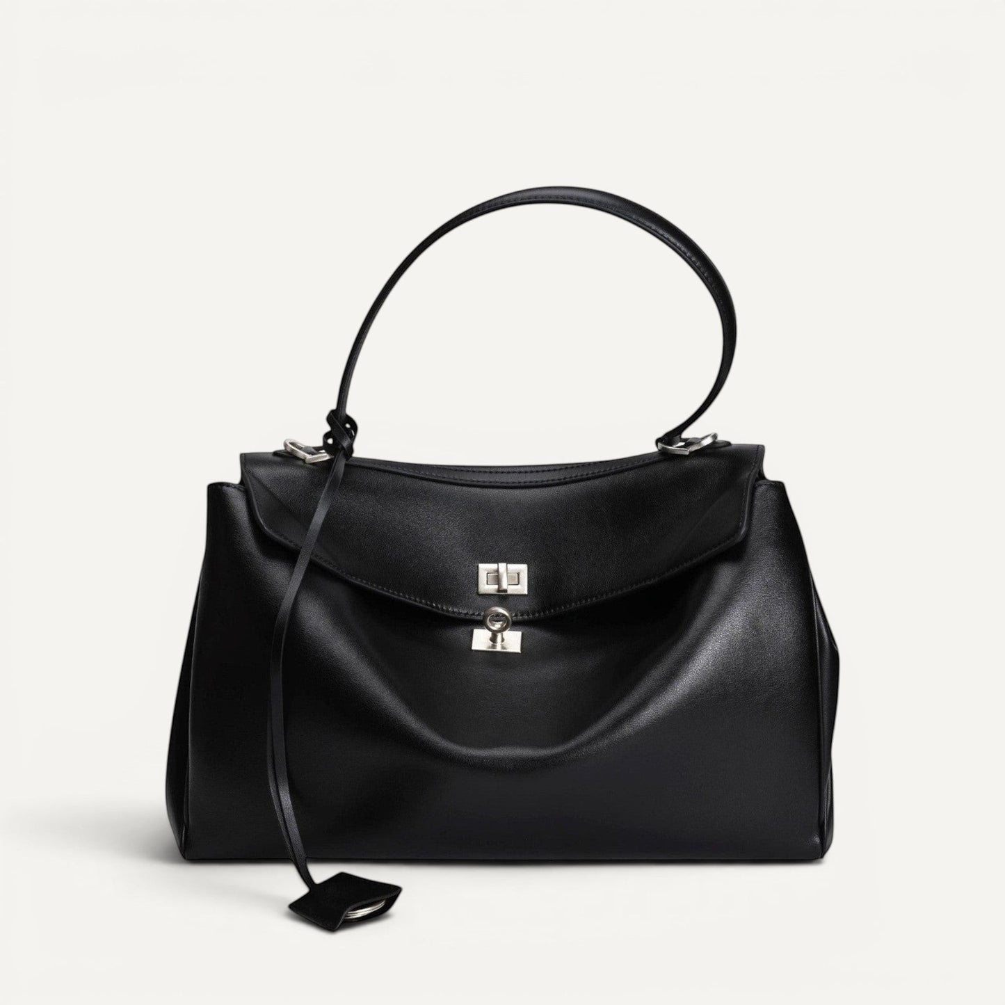 Harper Large Size Leather Shoulder Bag