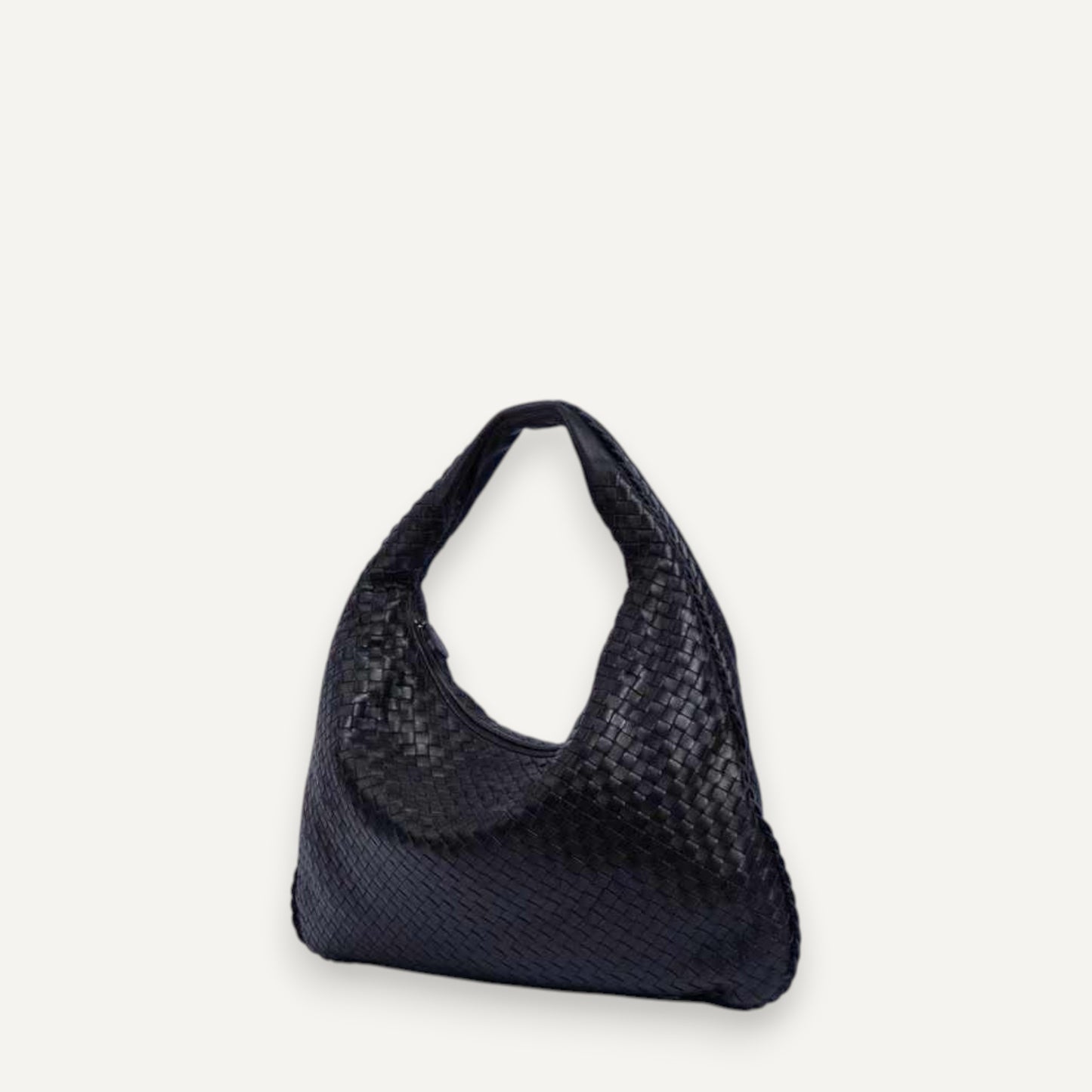 Jessie Woven Sheepskin Leather Bag