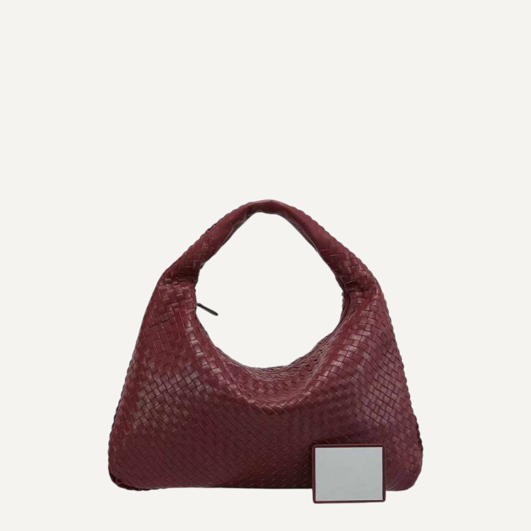 Jessie Woven Sheepskin Leather Bag