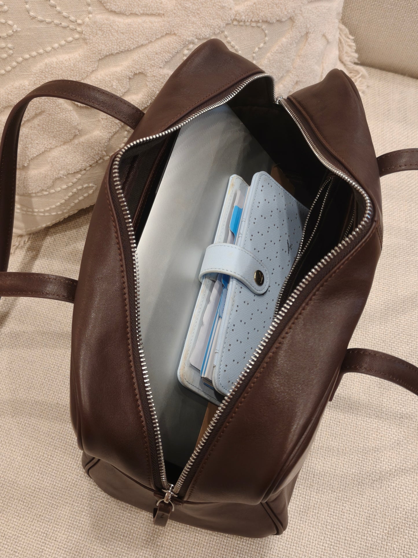 Box 35 — Full-Grain Leather Commuter & Laptop Tote(Pre-order 4-6weeks)
