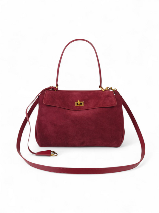 Harper Shoulder Bag Small Suede