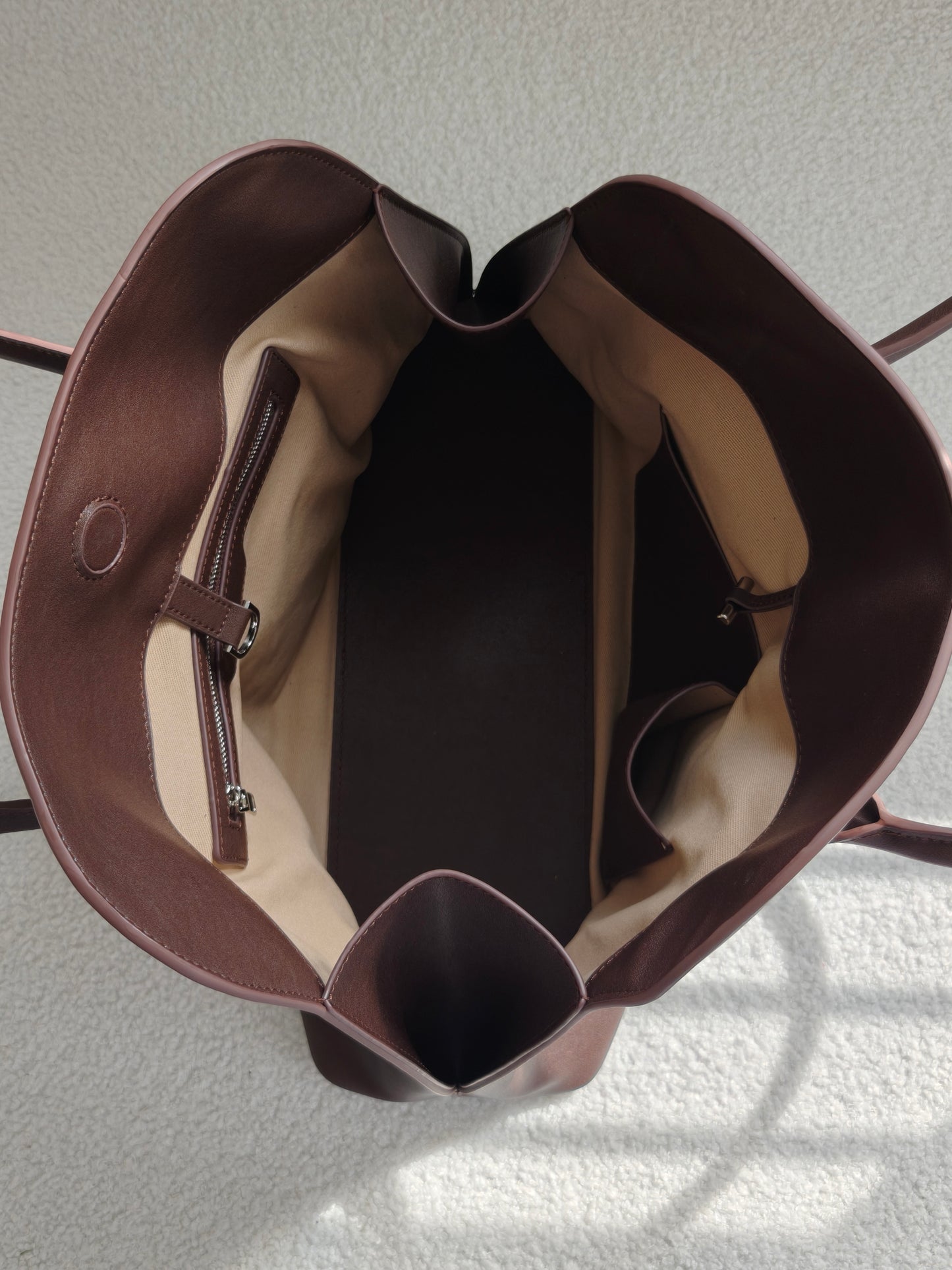 Valentina — Full-Grain Leather Commuter & Laptop Tote