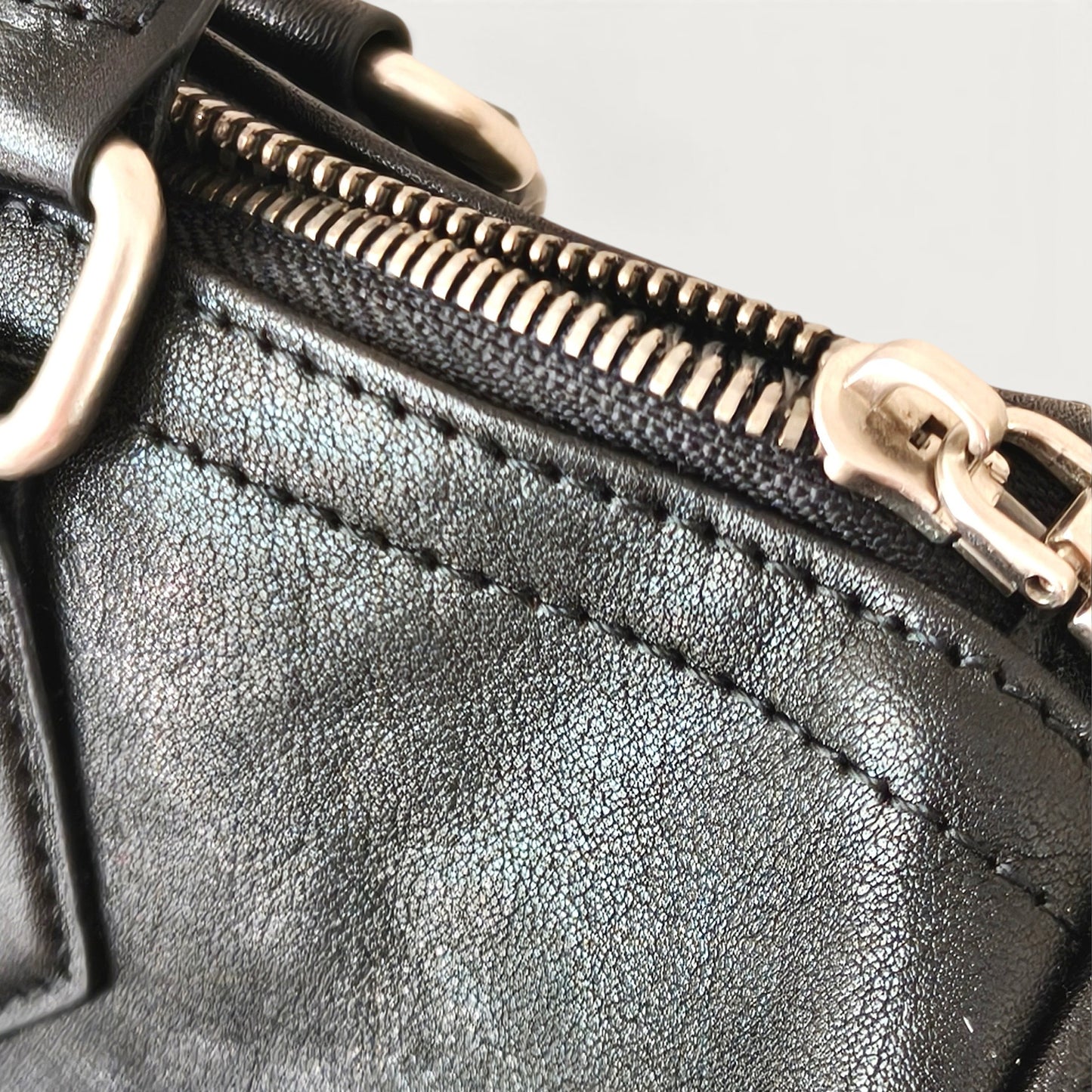 Mercer Structured Leather Top Handle Bag