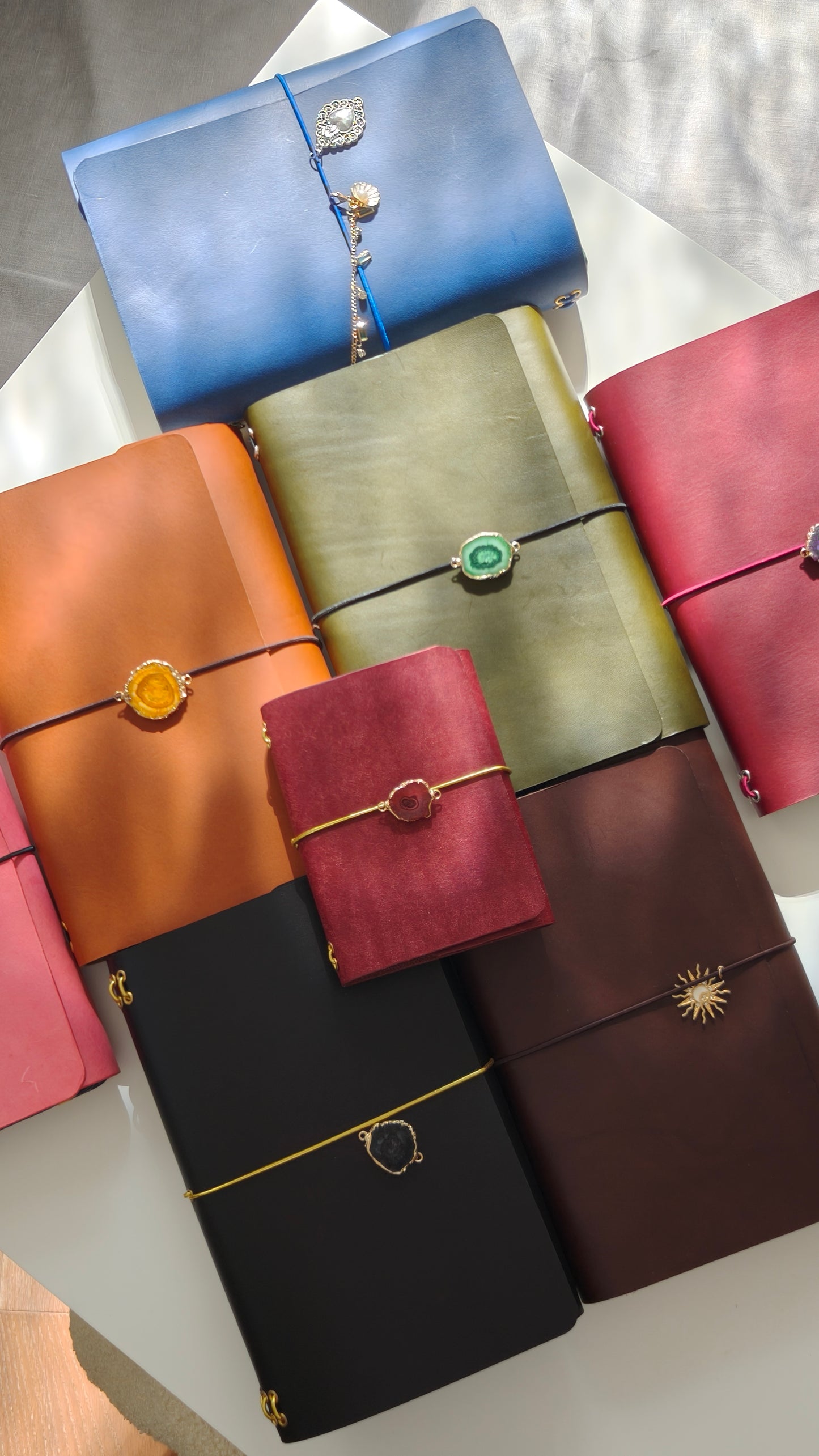 Redwood — A5 Leather Notebook Cover