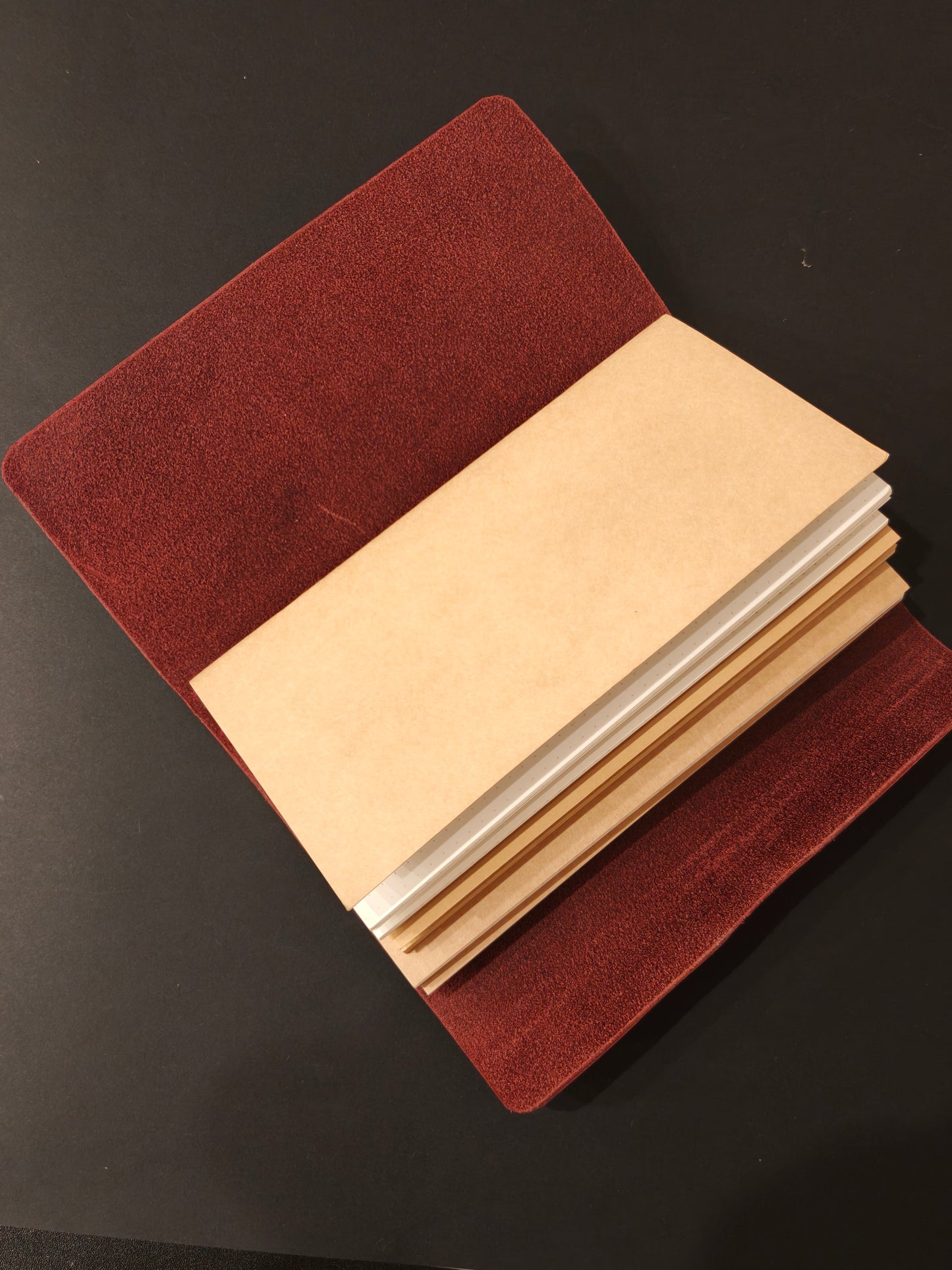Flow — A5 Slim Leather Notebook Cover