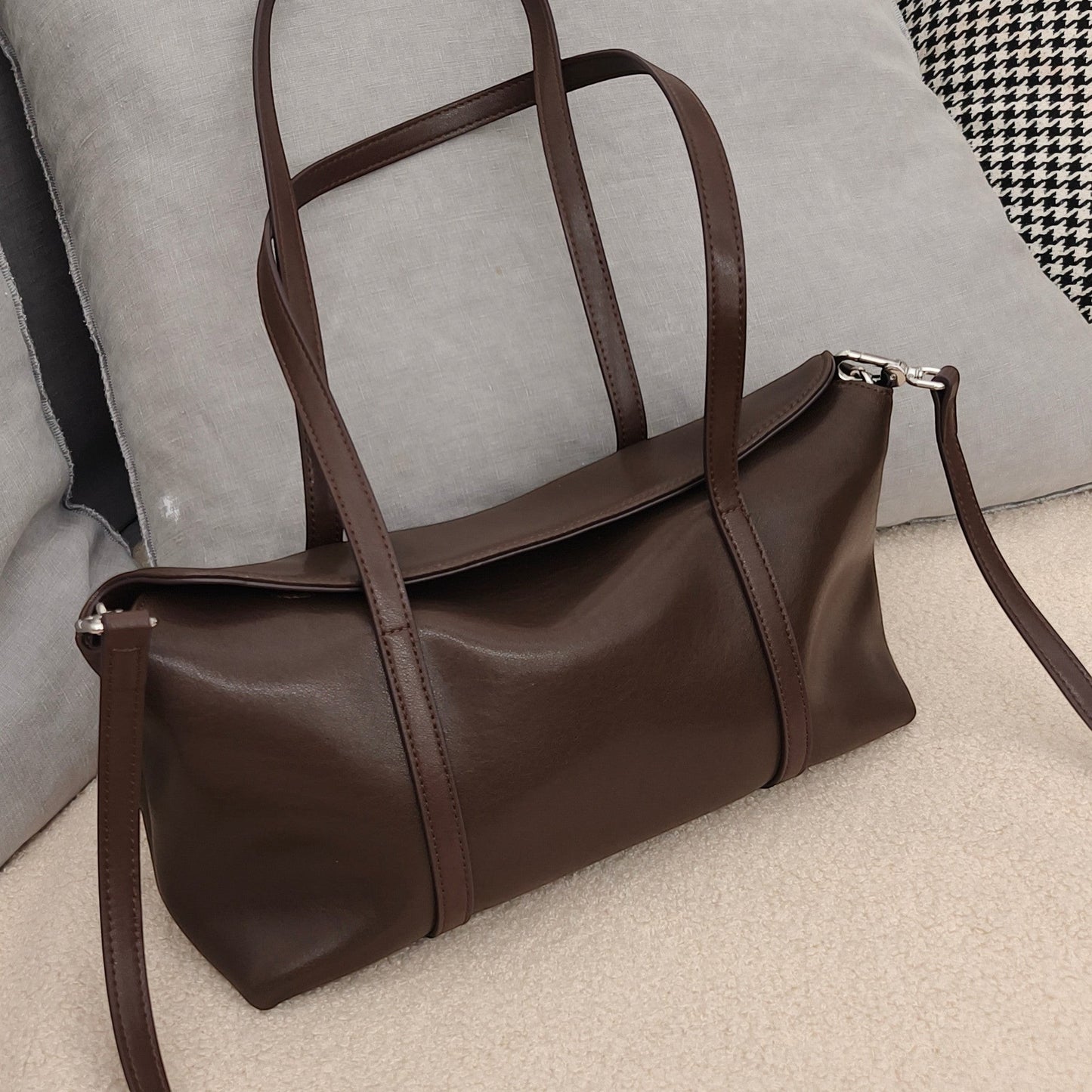 Ashley Leather Shoulder Bag