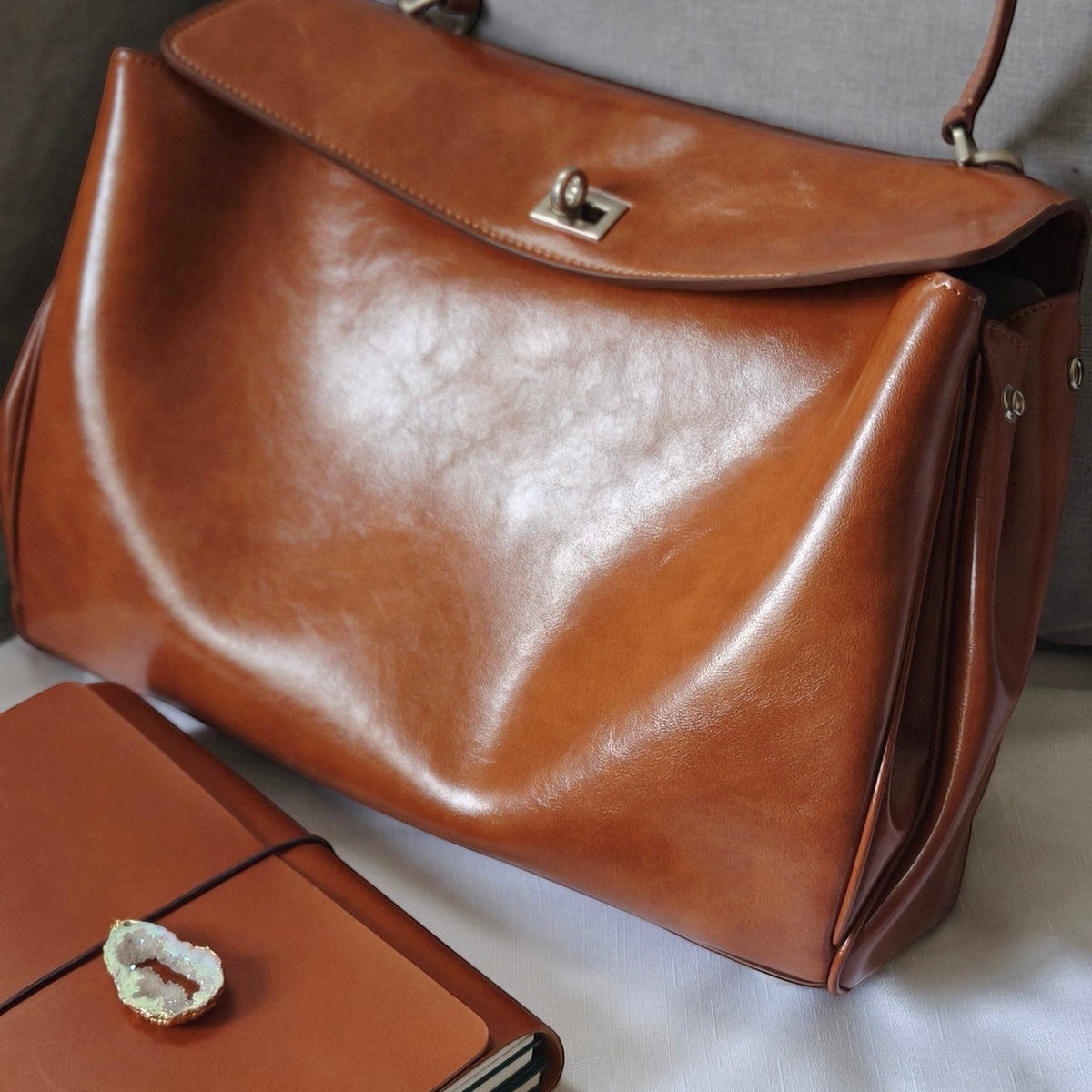 Harper Small Size Leather Shoulder Bag