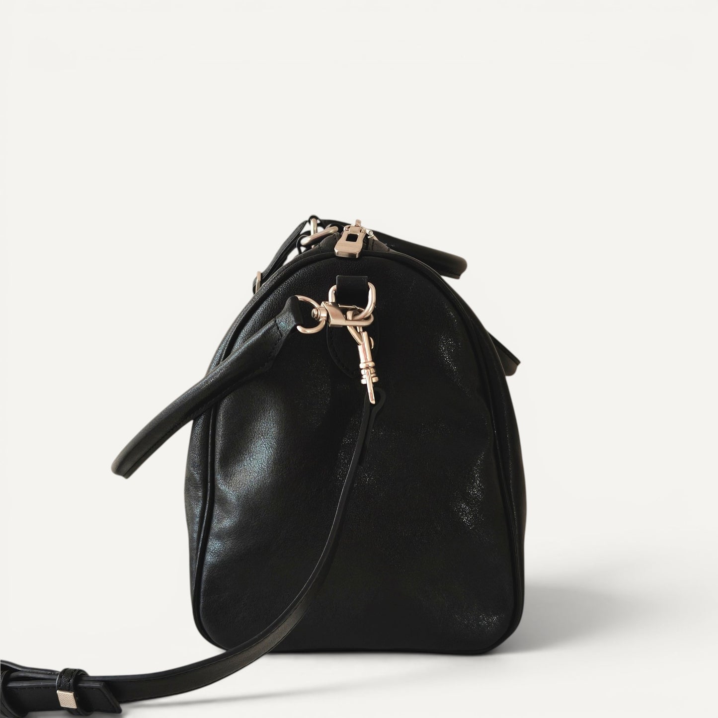 Mercer Structured Leather Top Handle Bag