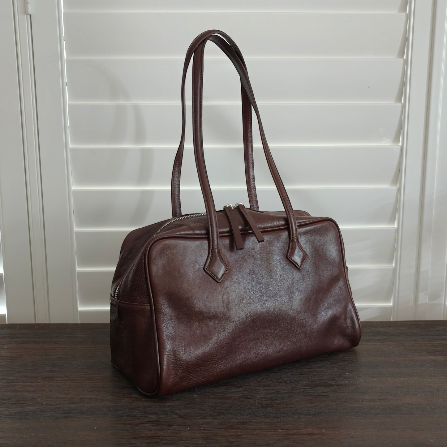 Box 35 Full-Grain Leather Tote Bag