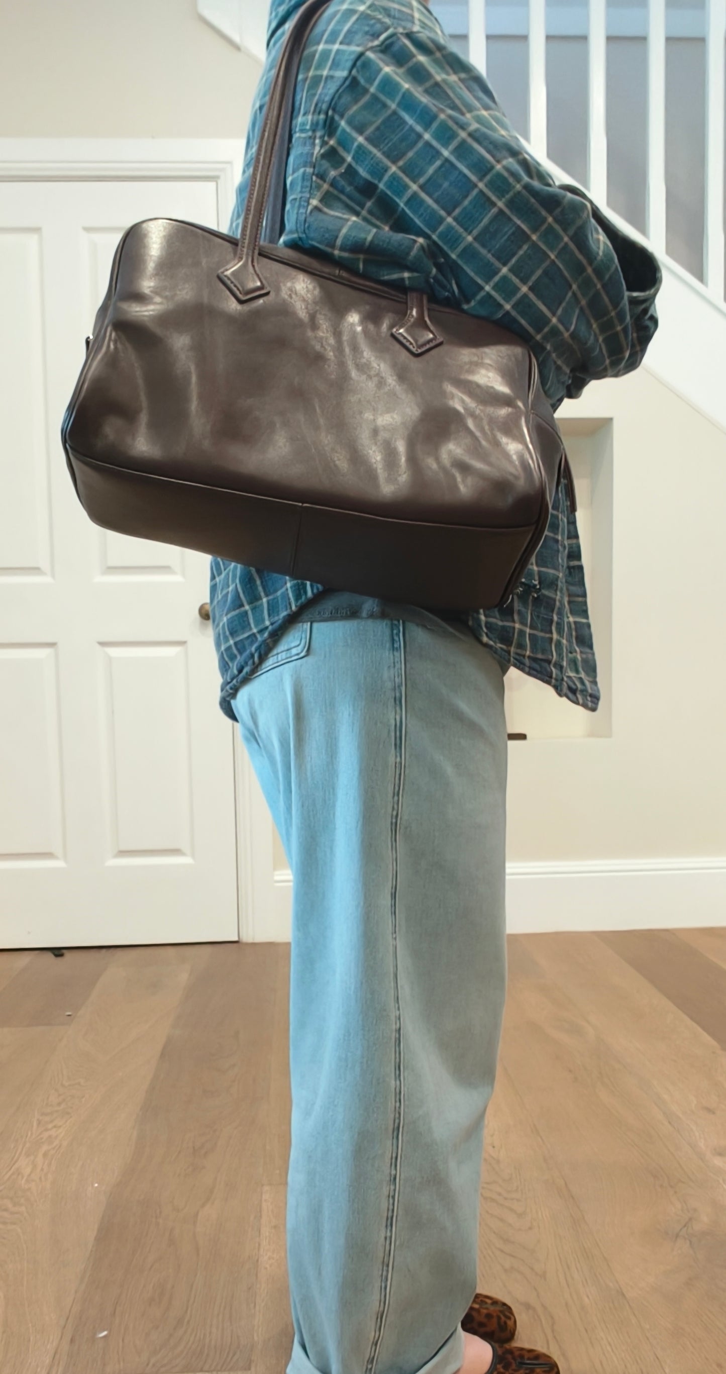 Box 35 — Full-Grain Leather Commuter & Laptop Tote(Pre-order 4-6weeks)