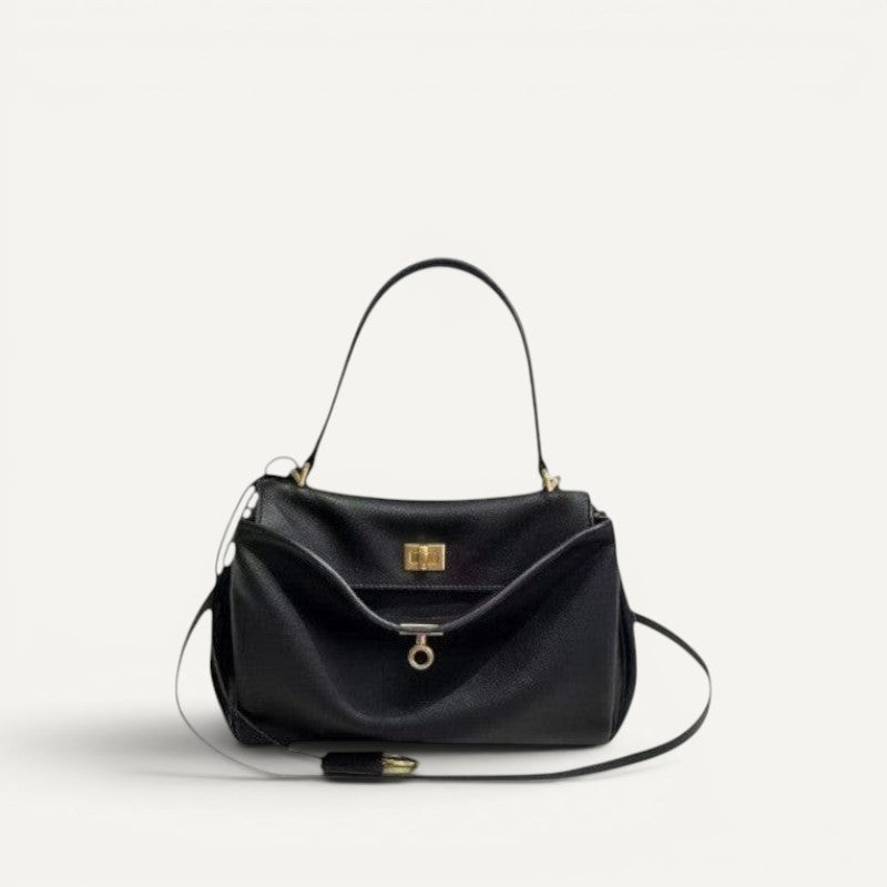 Harper Medium Size Leather Shoulder Bag