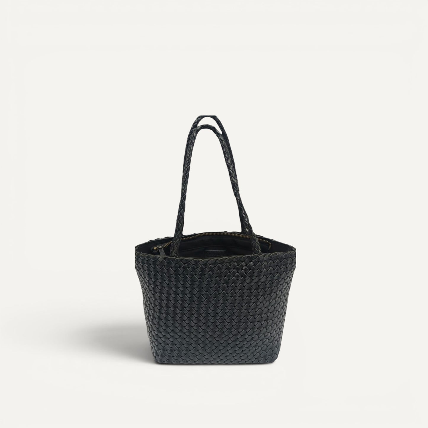 Rhea Handwoven Leather Tote Bag