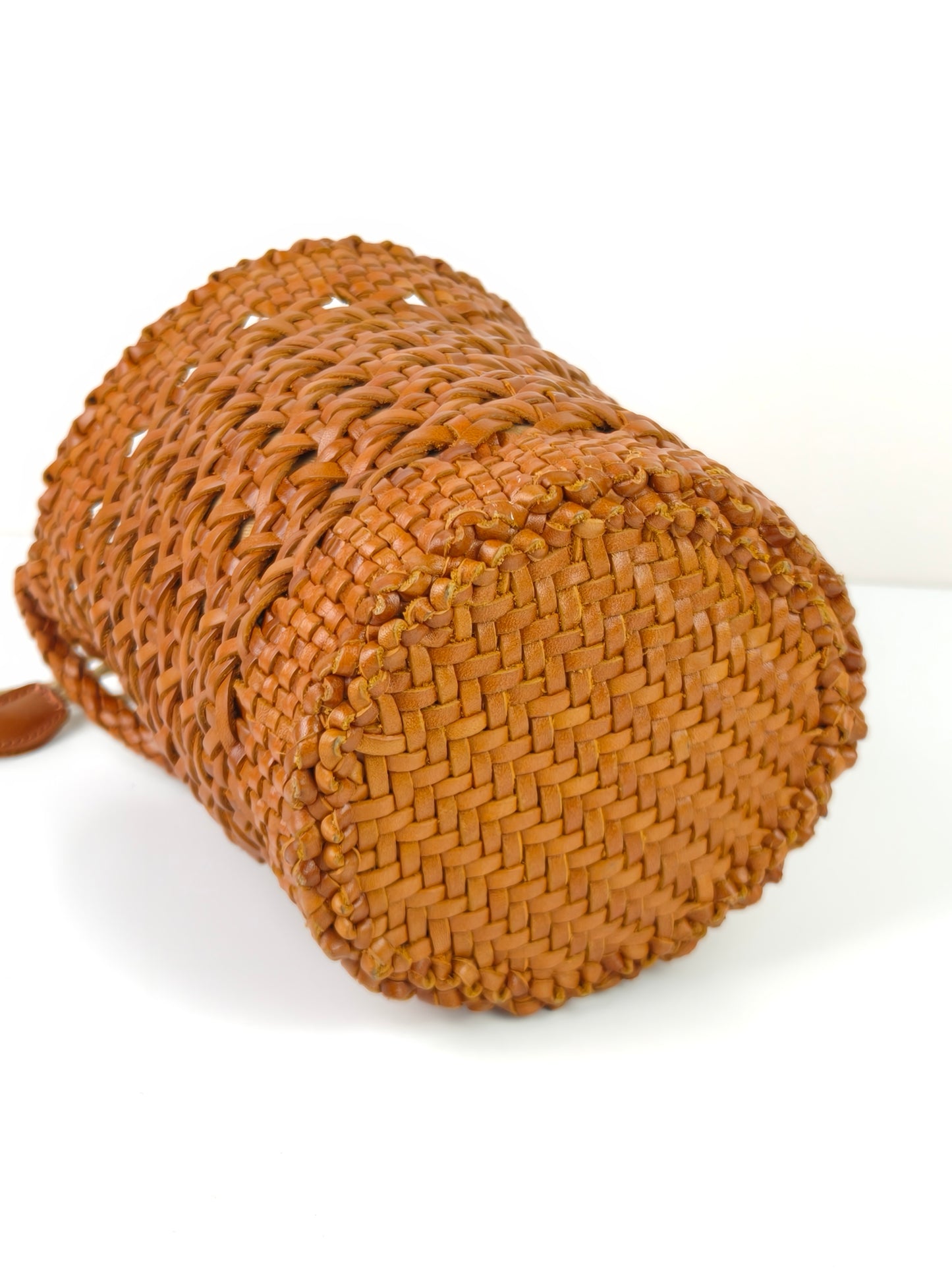 Vera - Runde, offen gewebte Einkaufstasche