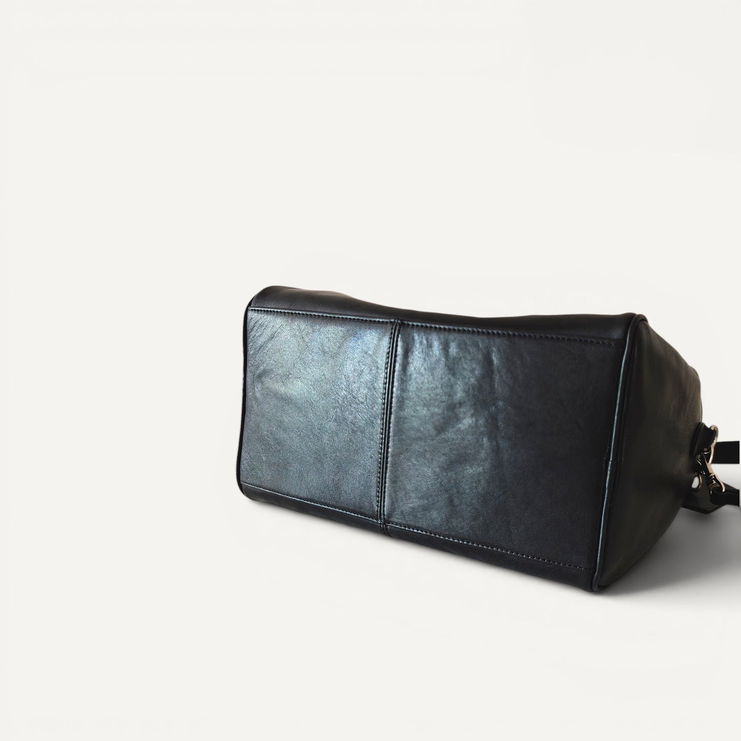 Mercer Structured Leather Top Handle Bag