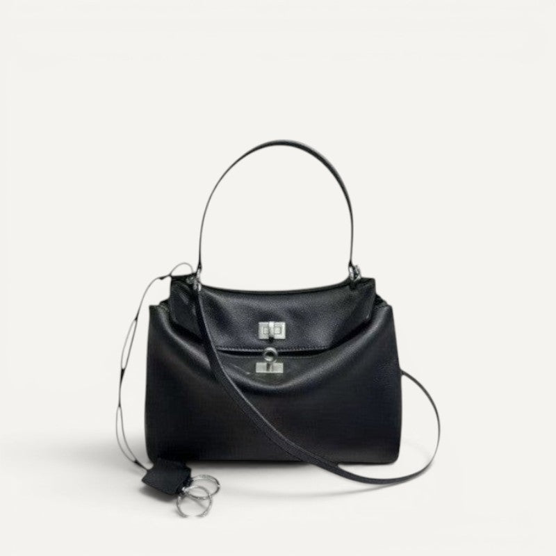 Harper Medium Size Leather Shoulder Bag