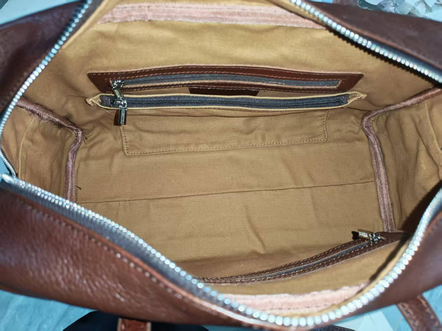 Box 35 — Full-Grain Leather Commuter & Laptop Tote