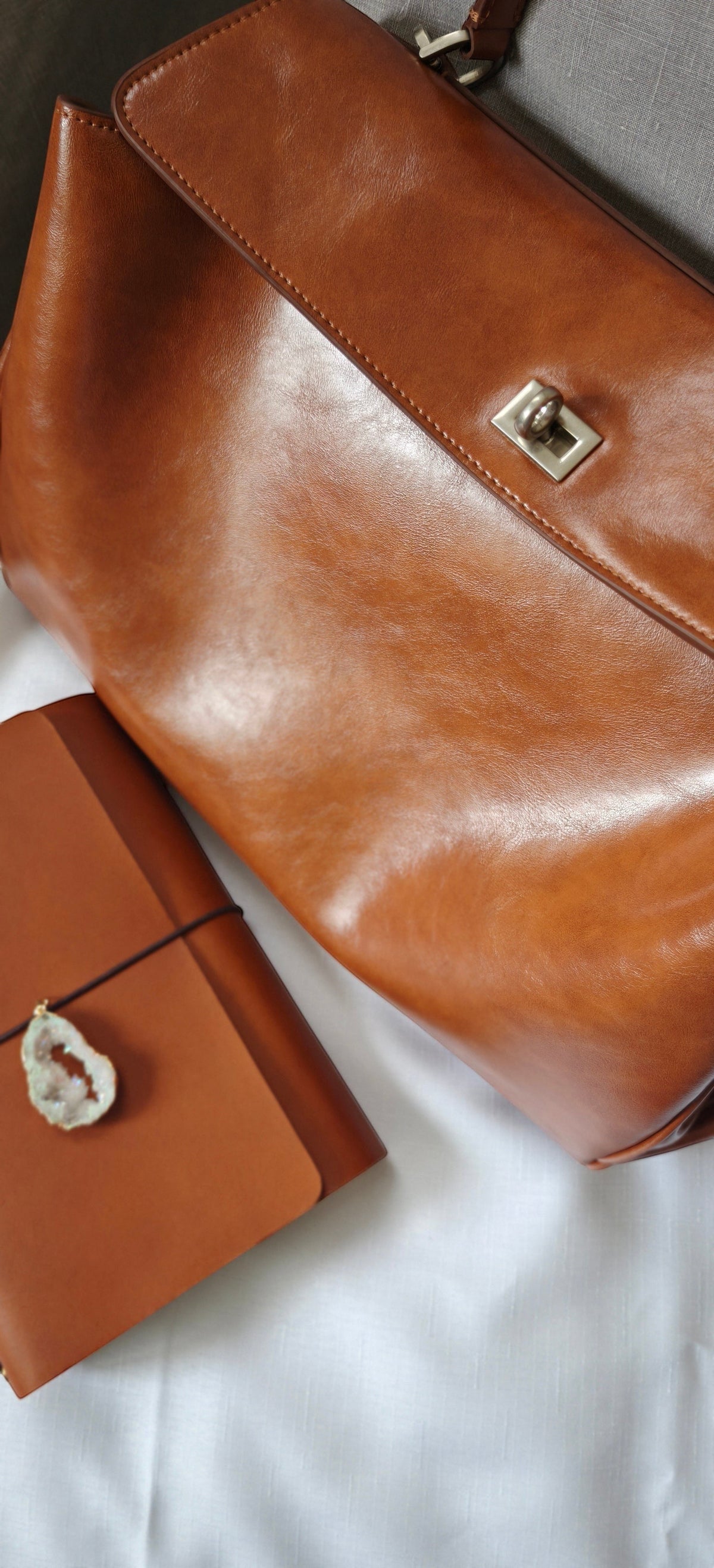 Harper Small Size Leather Shoulder Bag