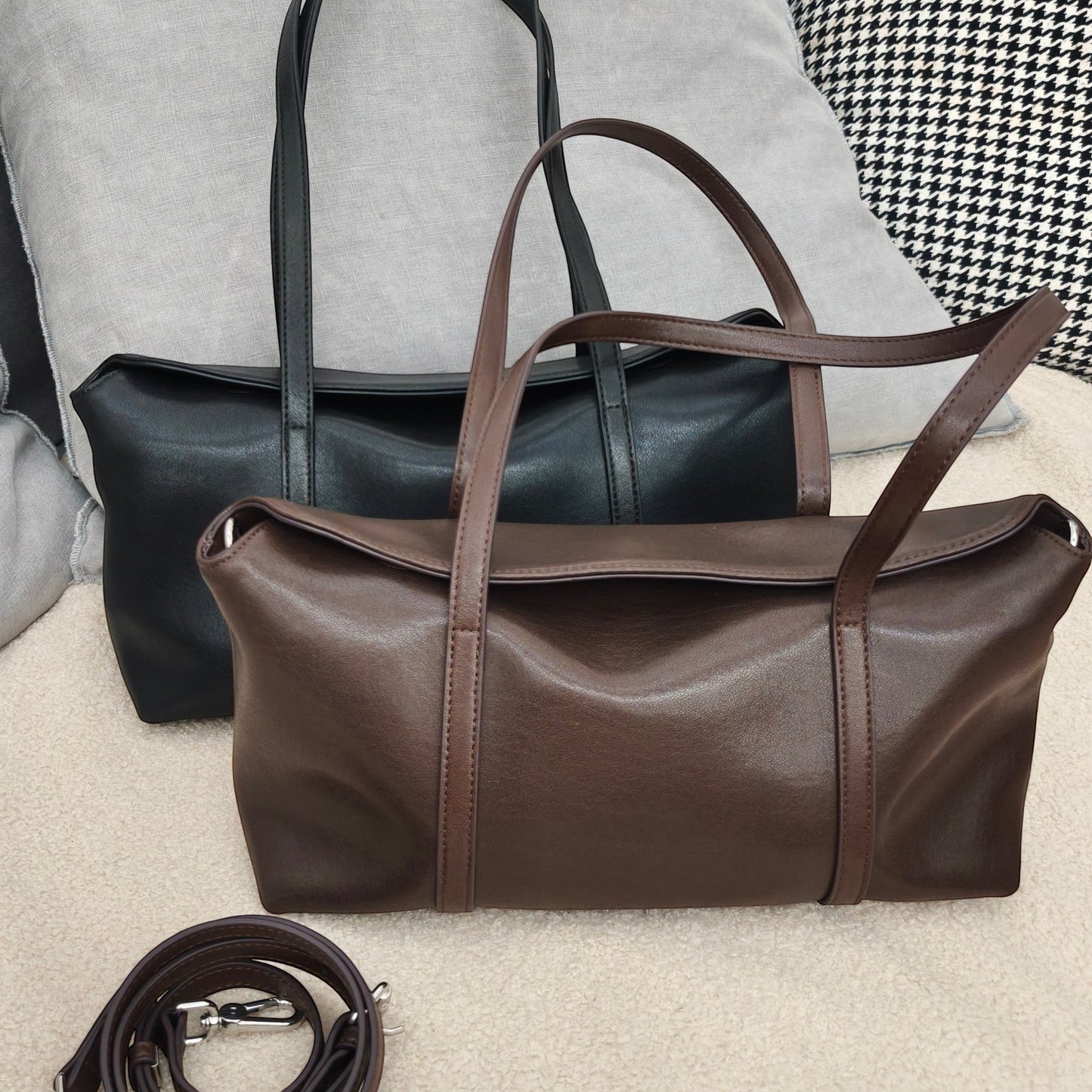Ashley Leather Shoulder Bag