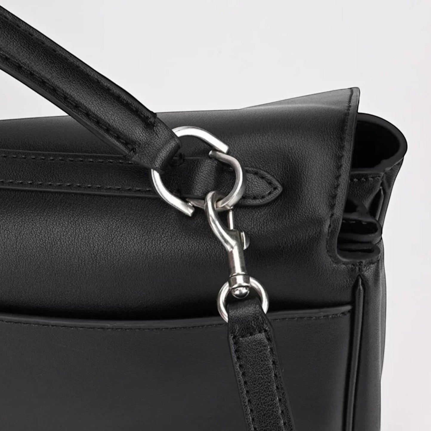 Harper Large Size Leather Shoulder Bag