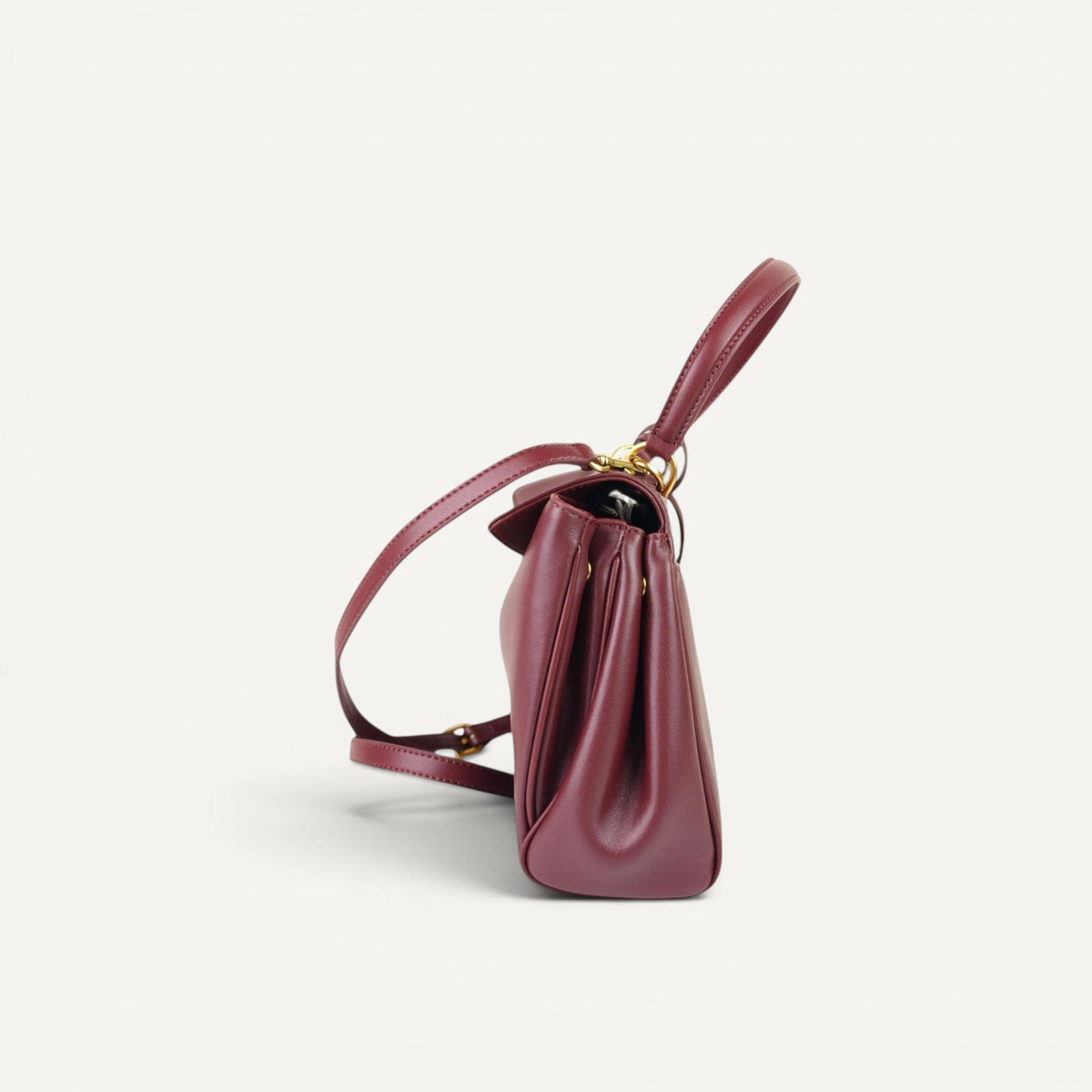 Harper Small Size Leather Shoulder Bag