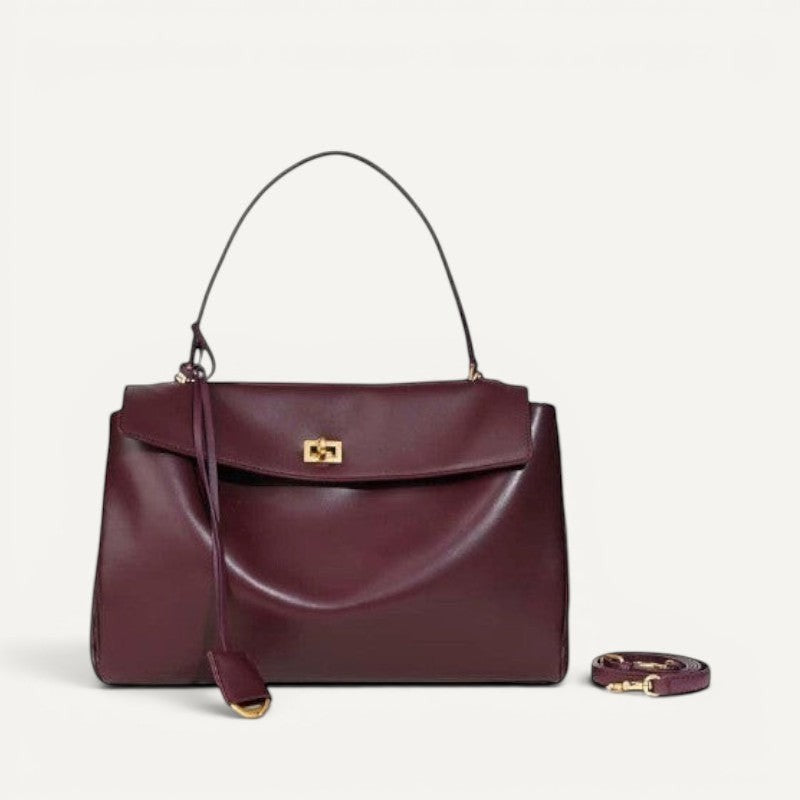 Harper Large Size Leather Shoulder Bag
