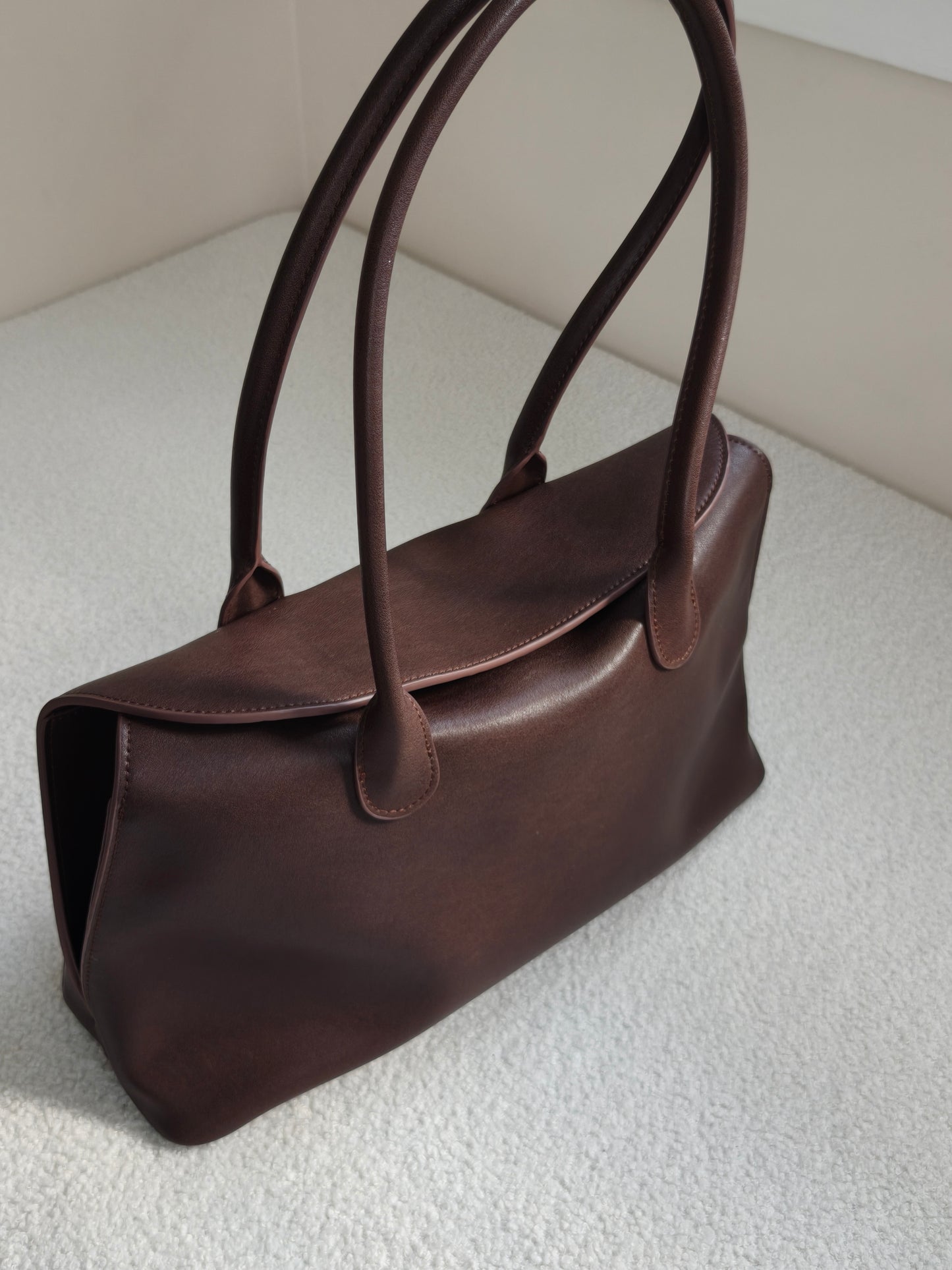 Valentina — Full-Grain Leather Commuter & Laptop Tote